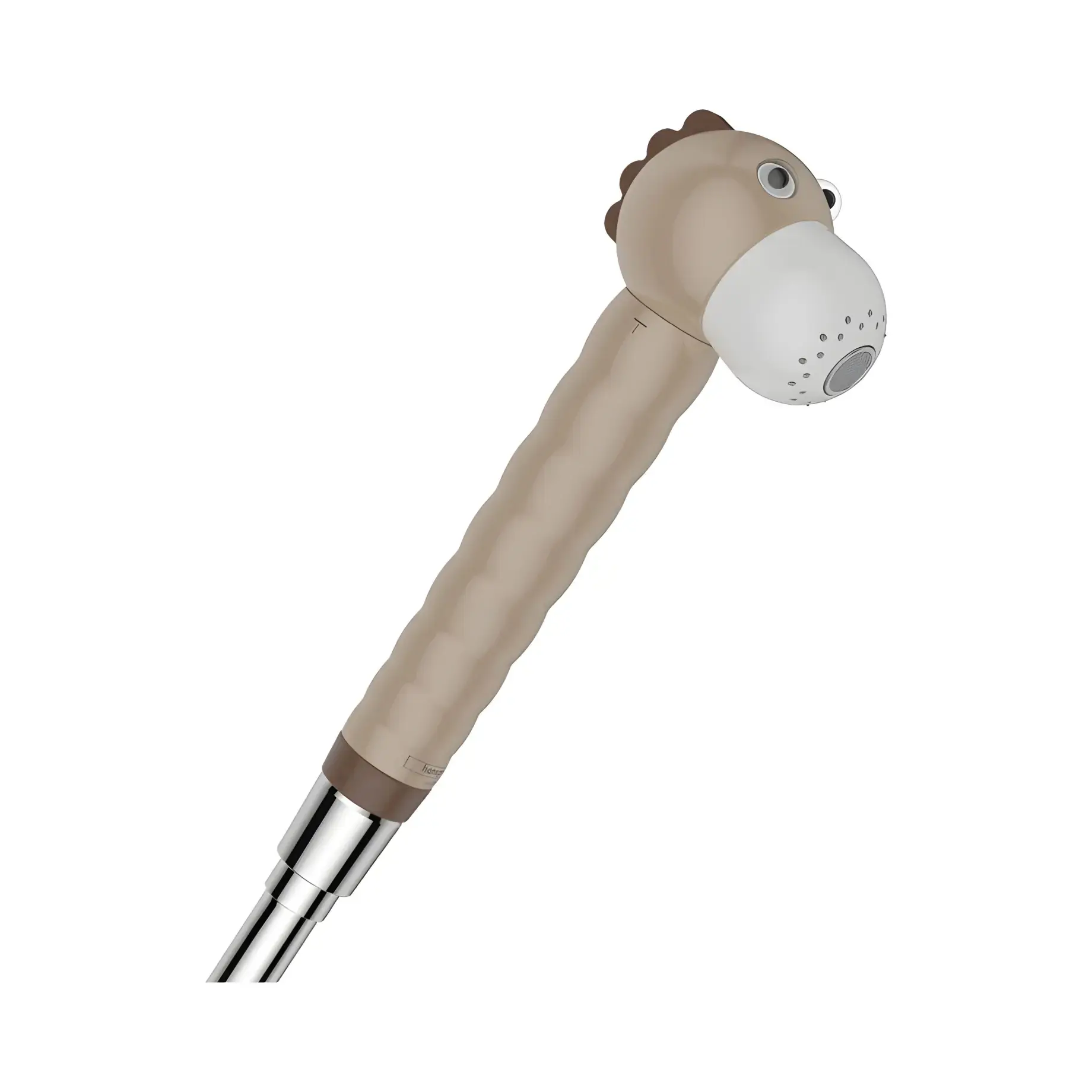 Ручний душ 2jet Jocolino Hansgrohe 28760210 Sand (recycled) — вид на білому тлі