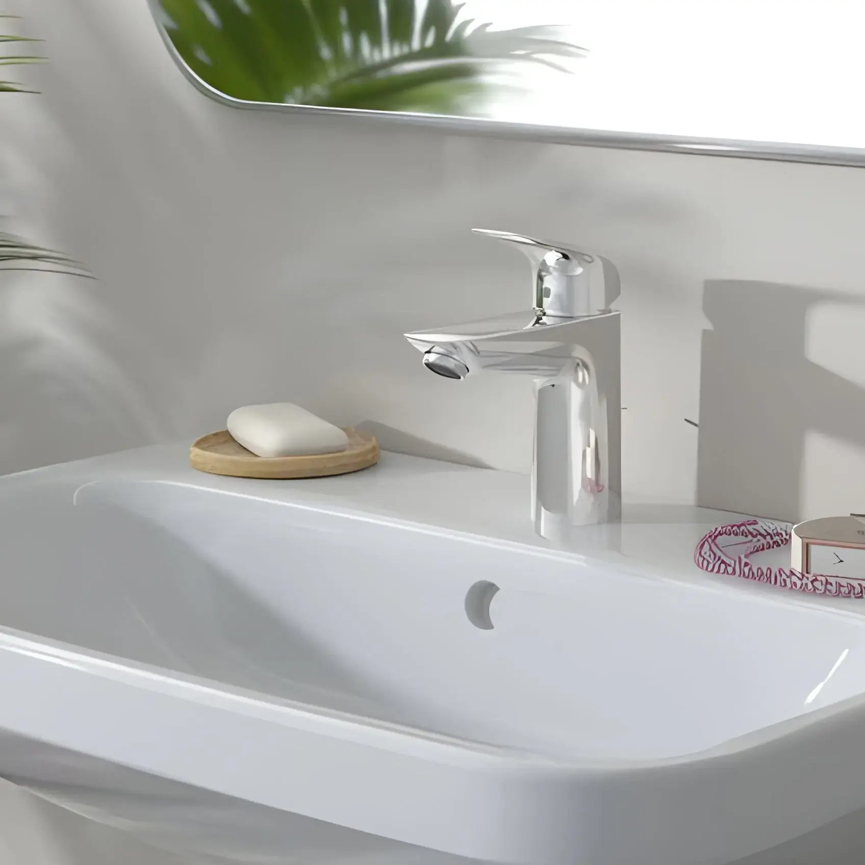 Змішувач для раковини Logis Hansgrohe 71100000 — бічний ракурс