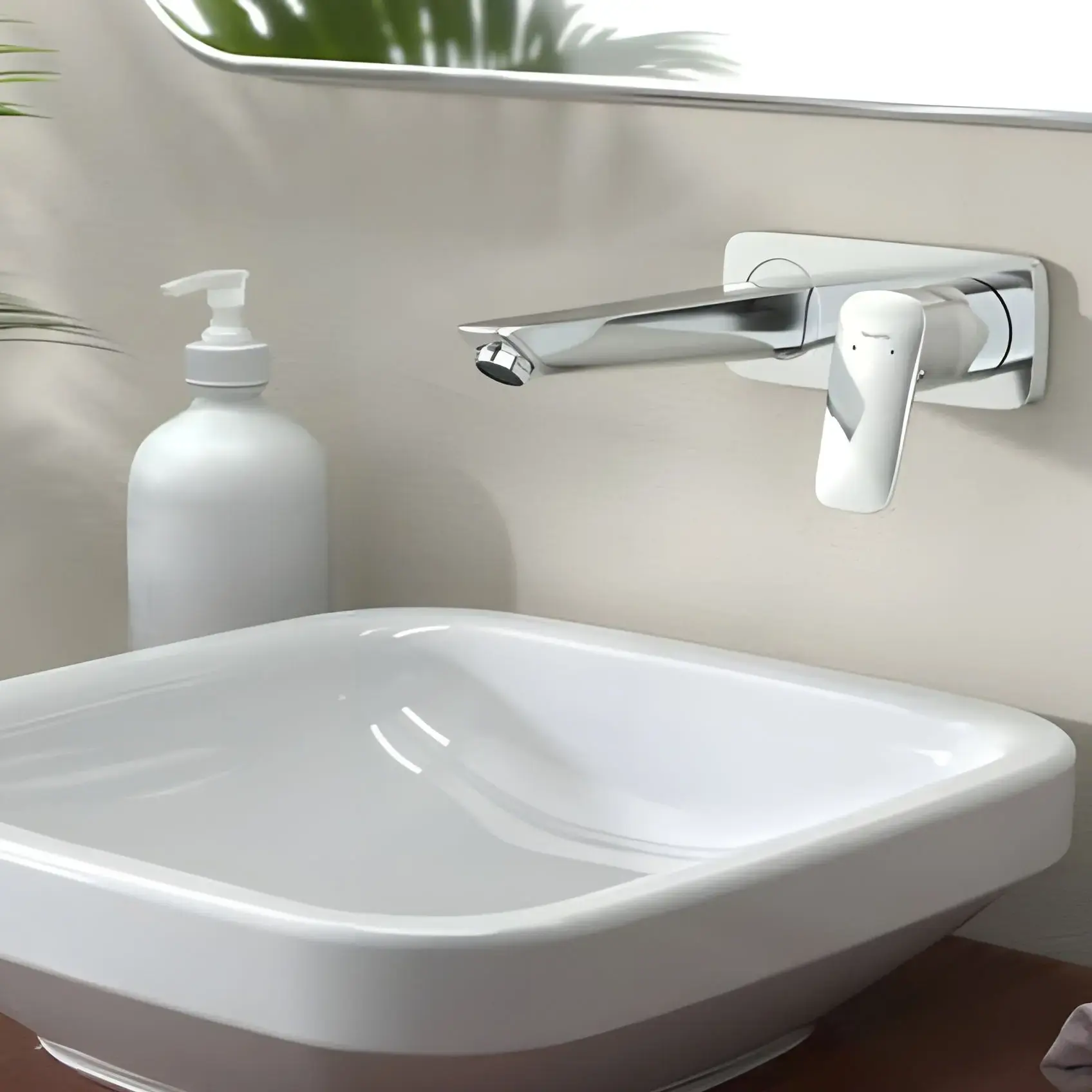 Змішувач для раковини Logis Hansgrohe 71220000 Chrome — вид спереду