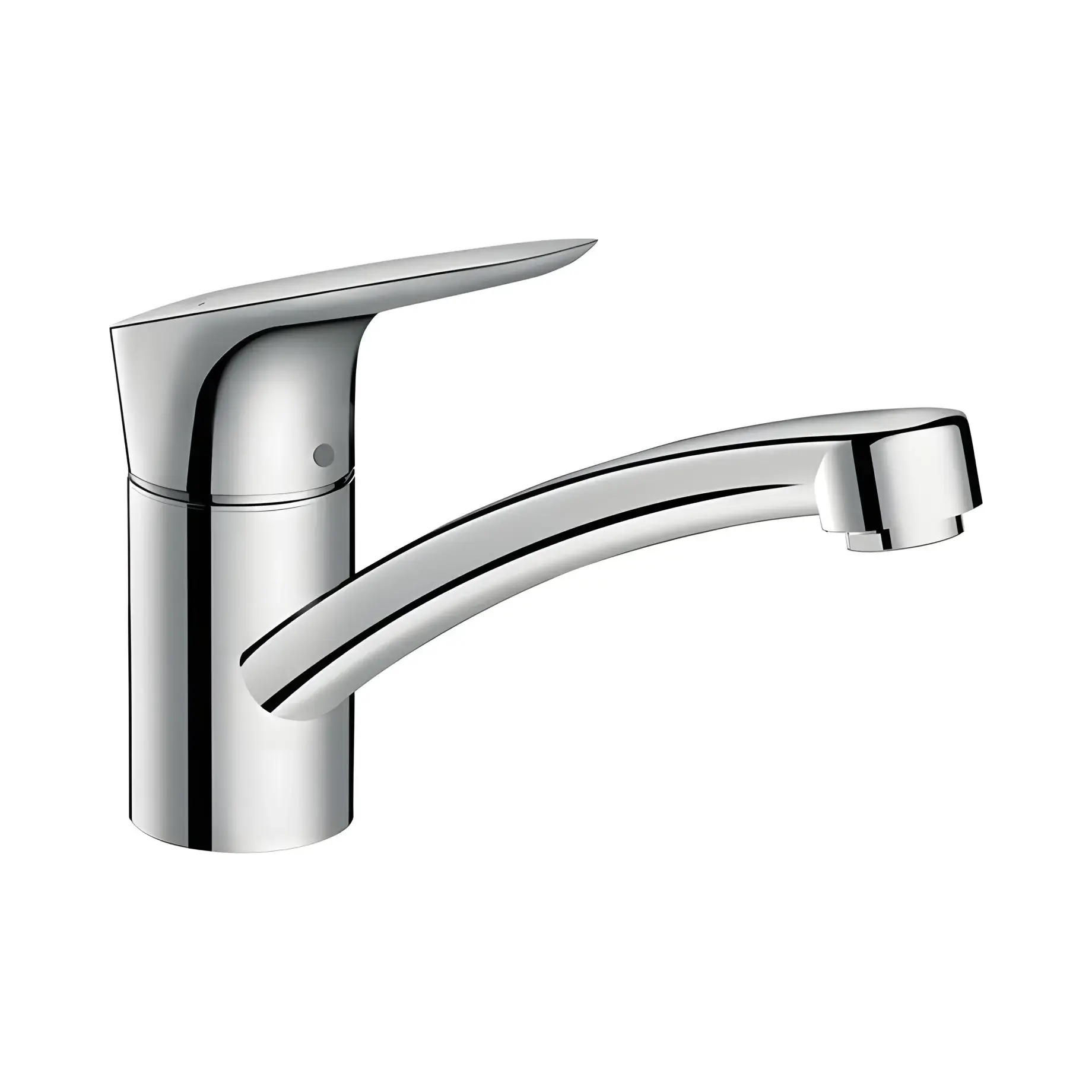 Змішувач для кухні Logis M31 Hansgrohe 71830000 Chrome — вид на білому тлі