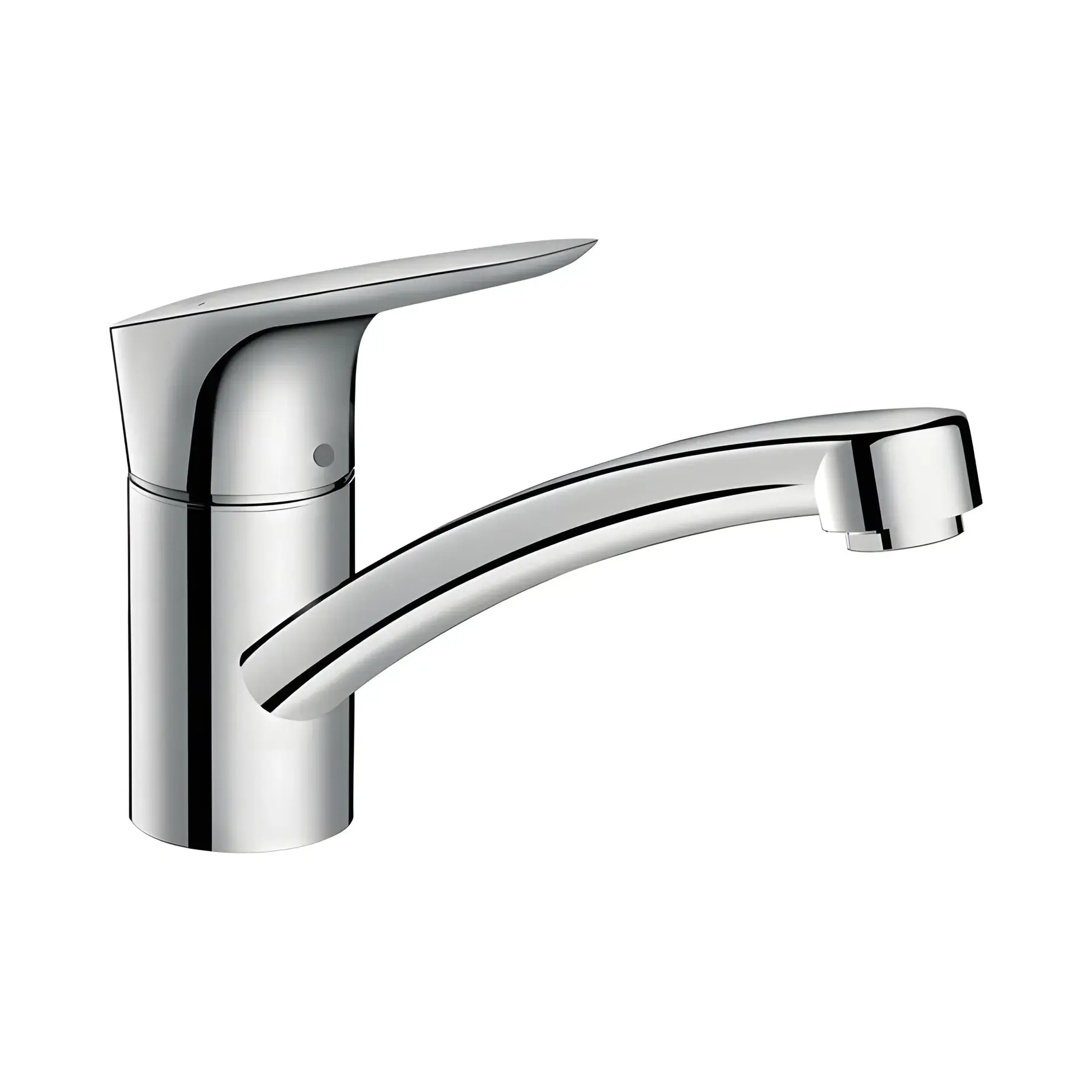 Змішувач для кухні Logis M31 Hansgrohe 71831000 Chrome — вид на білому тлі