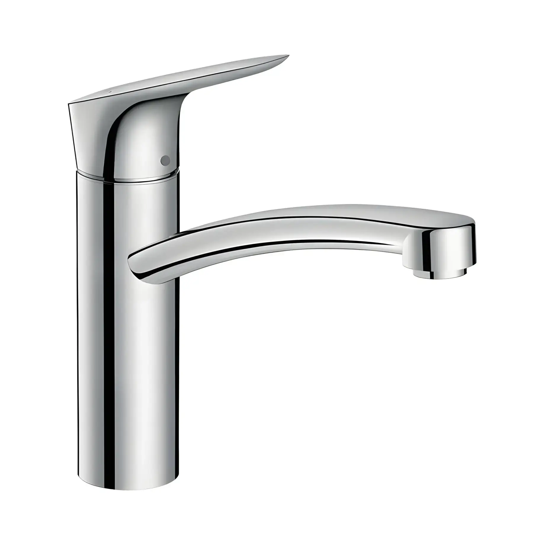 Змішувач для кухні Logis M31 Hansgrohe 71832000 Chrome — вид на білому тлі