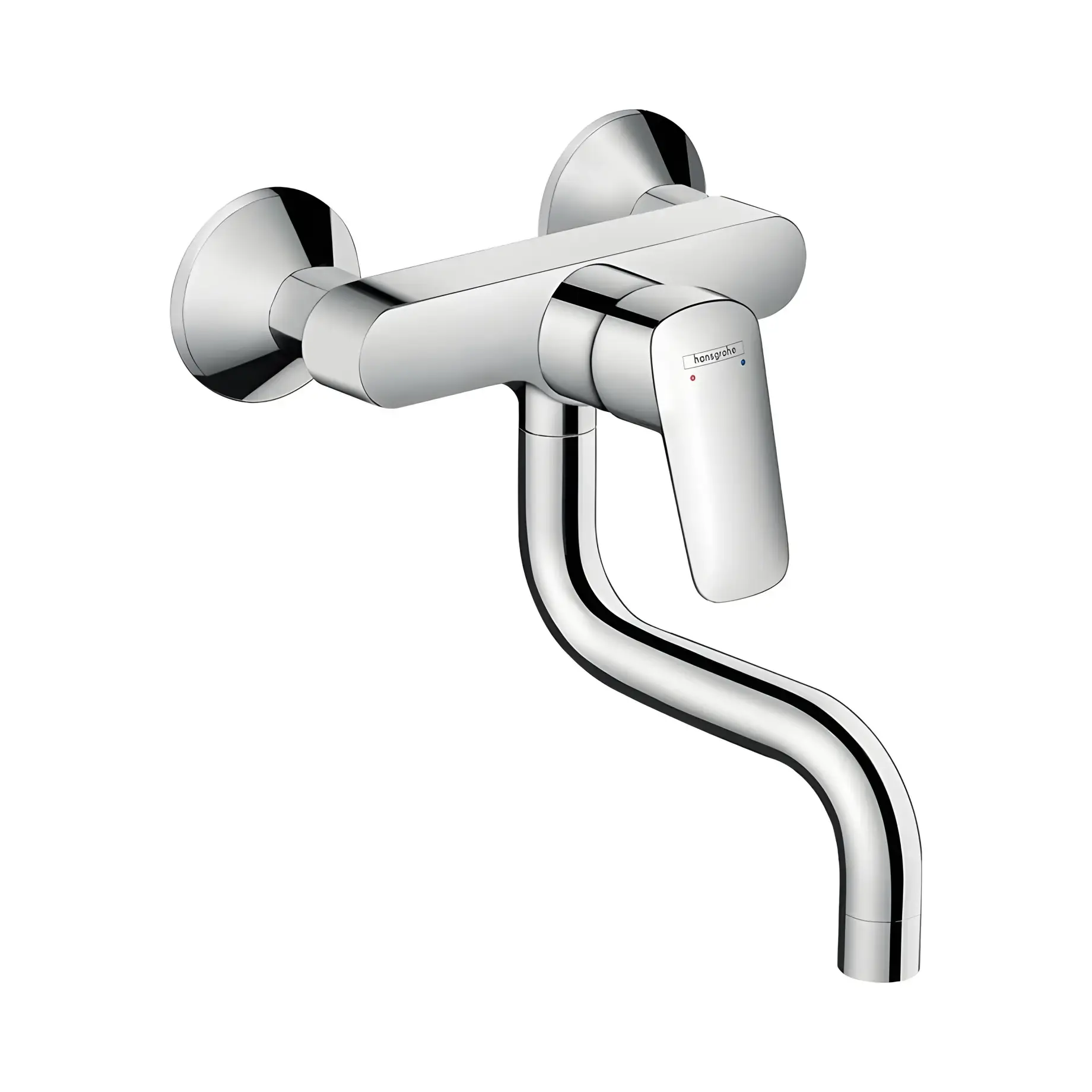 Змішувач для кухні Logis M31 Hansgrohe 71836000 Chrome — вид на білому тлі