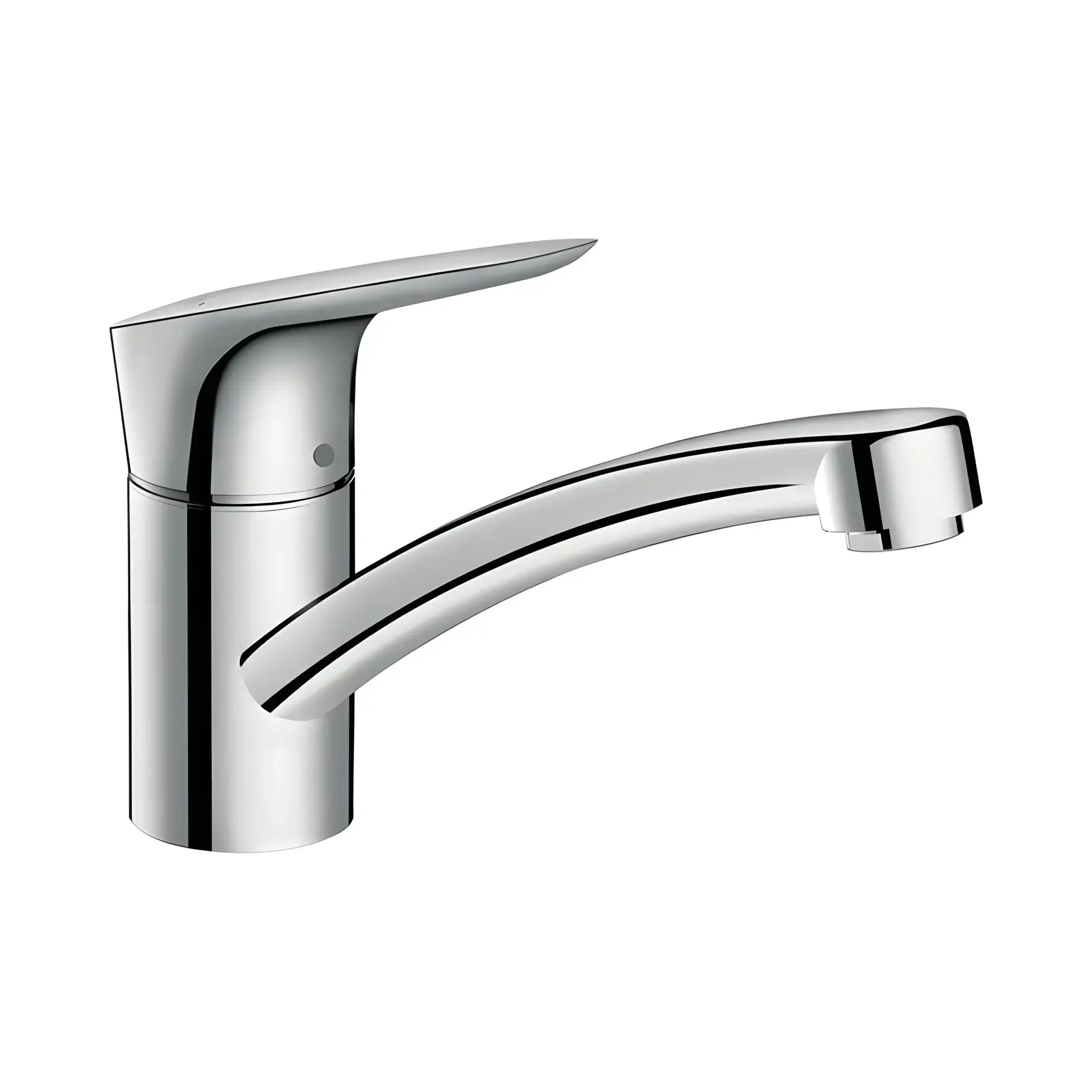 Змішувач для кухні Logis M31 Hansgrohe 71837000 Chrome — вид на білому тлі