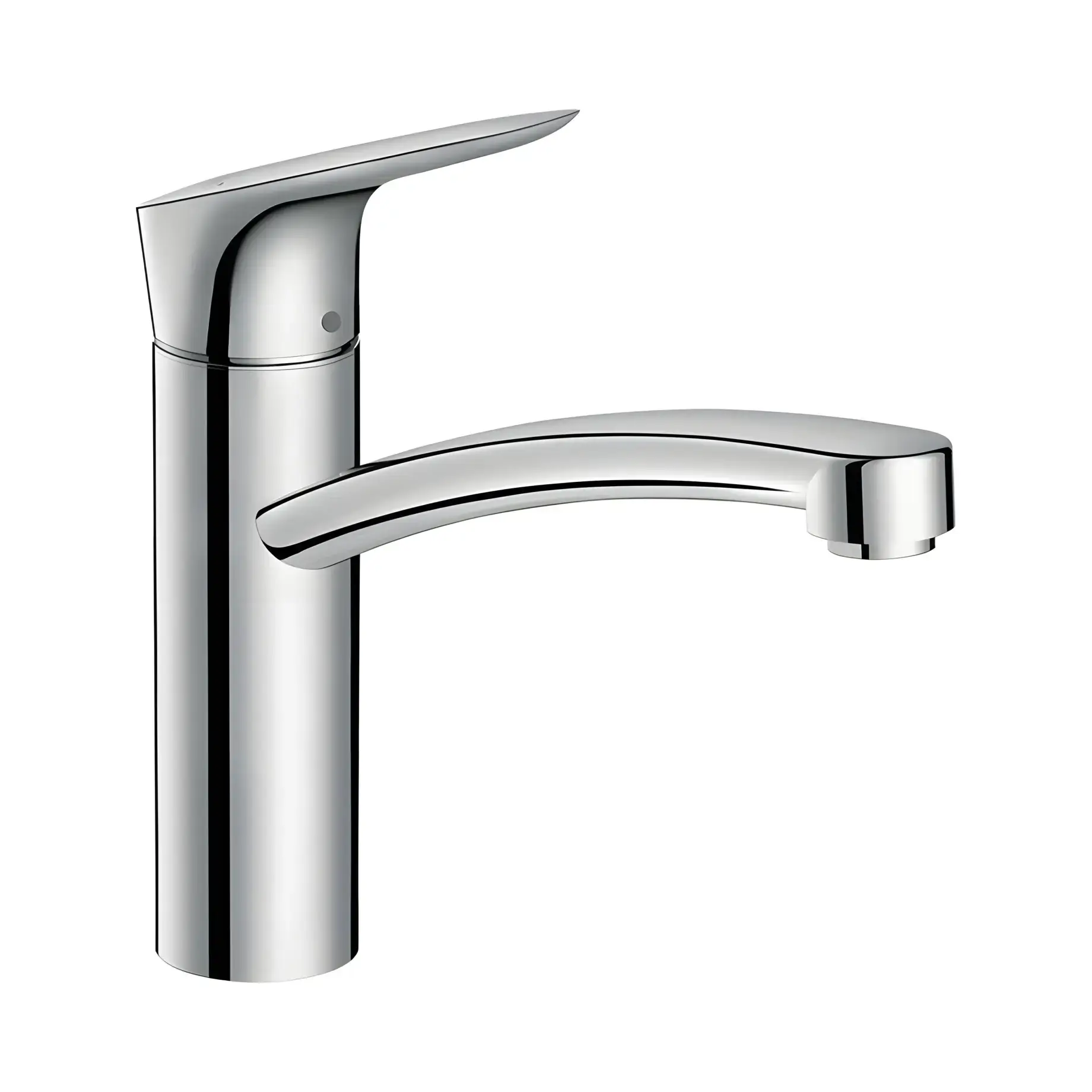 Змішувач для кухні Logis M31 Hansgrohe 71839000 Chrome — вид на білому тлі