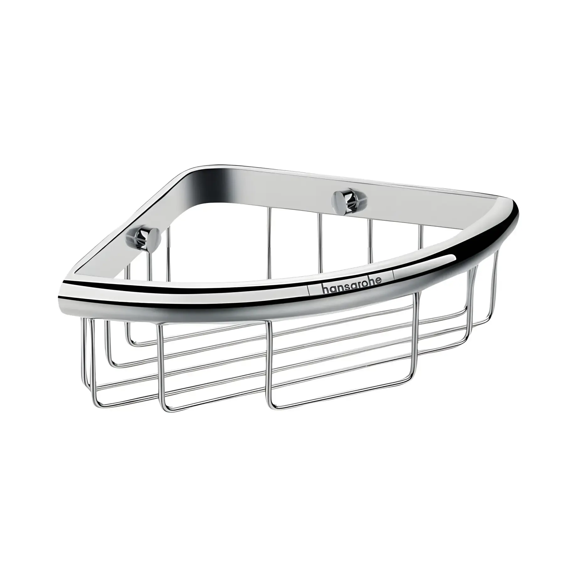 Кутова душова поличка Logis Universal Hansgrohe 41710000 Chrome — вид на білому тлі