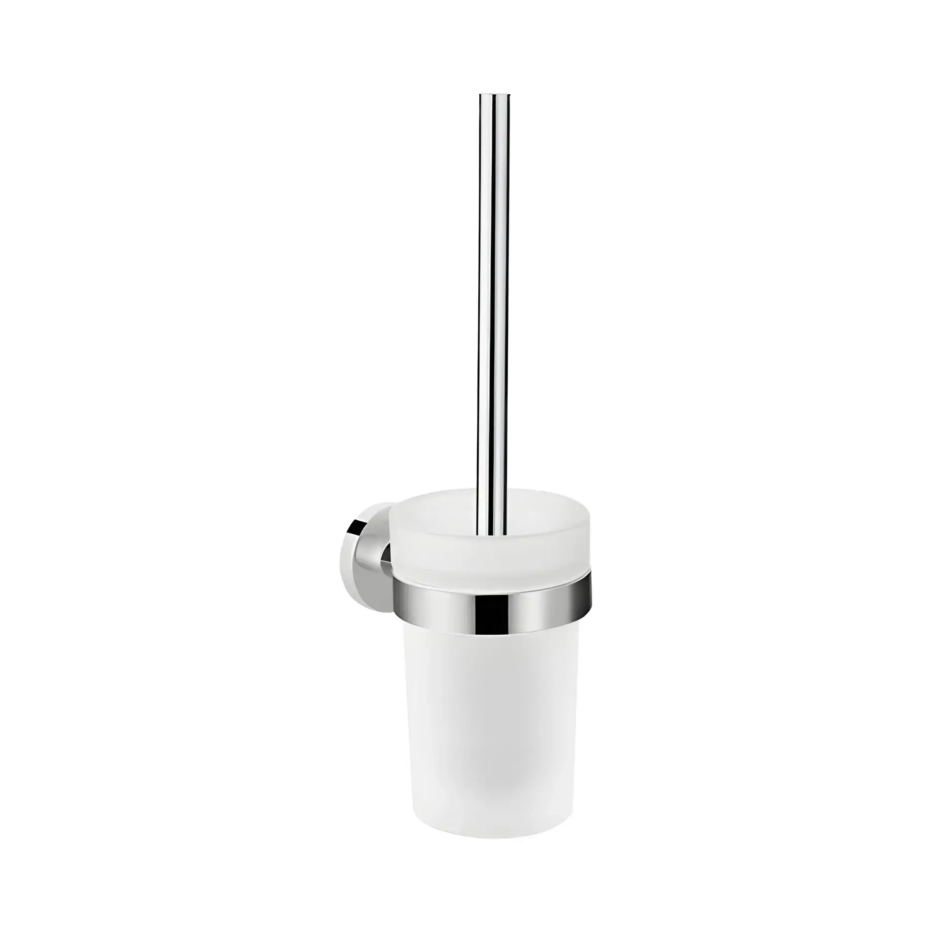 Ершик Logis Universal Hansgrohe 41722000 White Alpin — вид на белом фоне