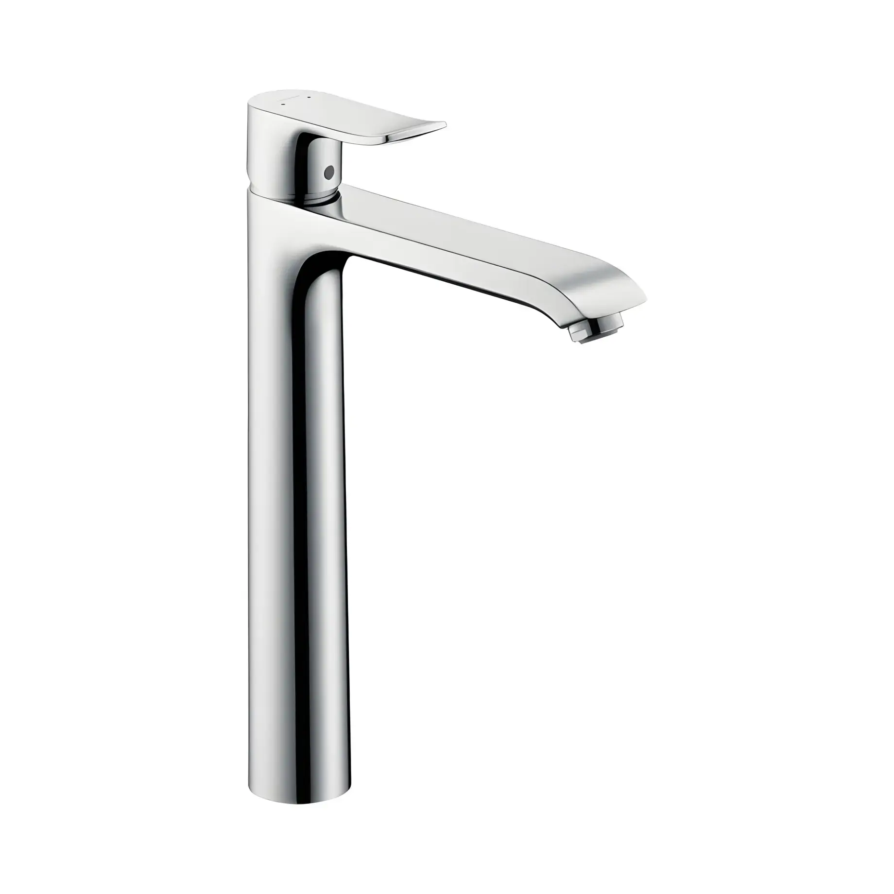 Змішувач для раковини Metris Hansgrohe 31184000 Chrome — вид на білому тлі
