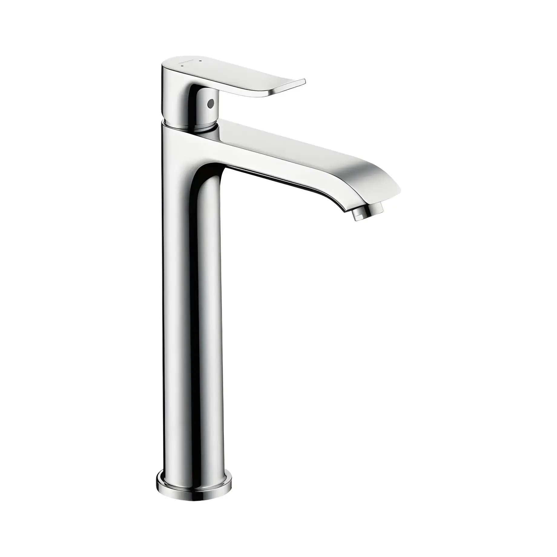 Змішувач для раковини Metris Hansgrohe 31185000 Chrome — вид на білому тлі