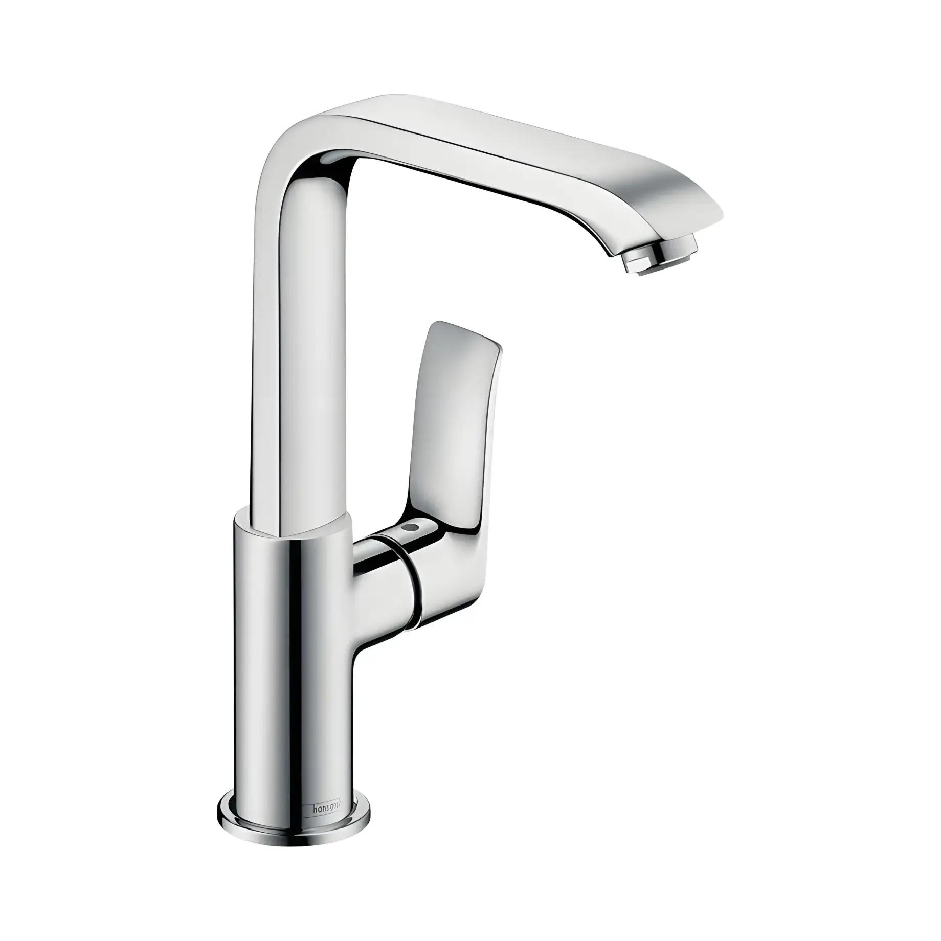 Змішувач для раковини Metris Hansgrohe 31187000 — вид на білому тлі