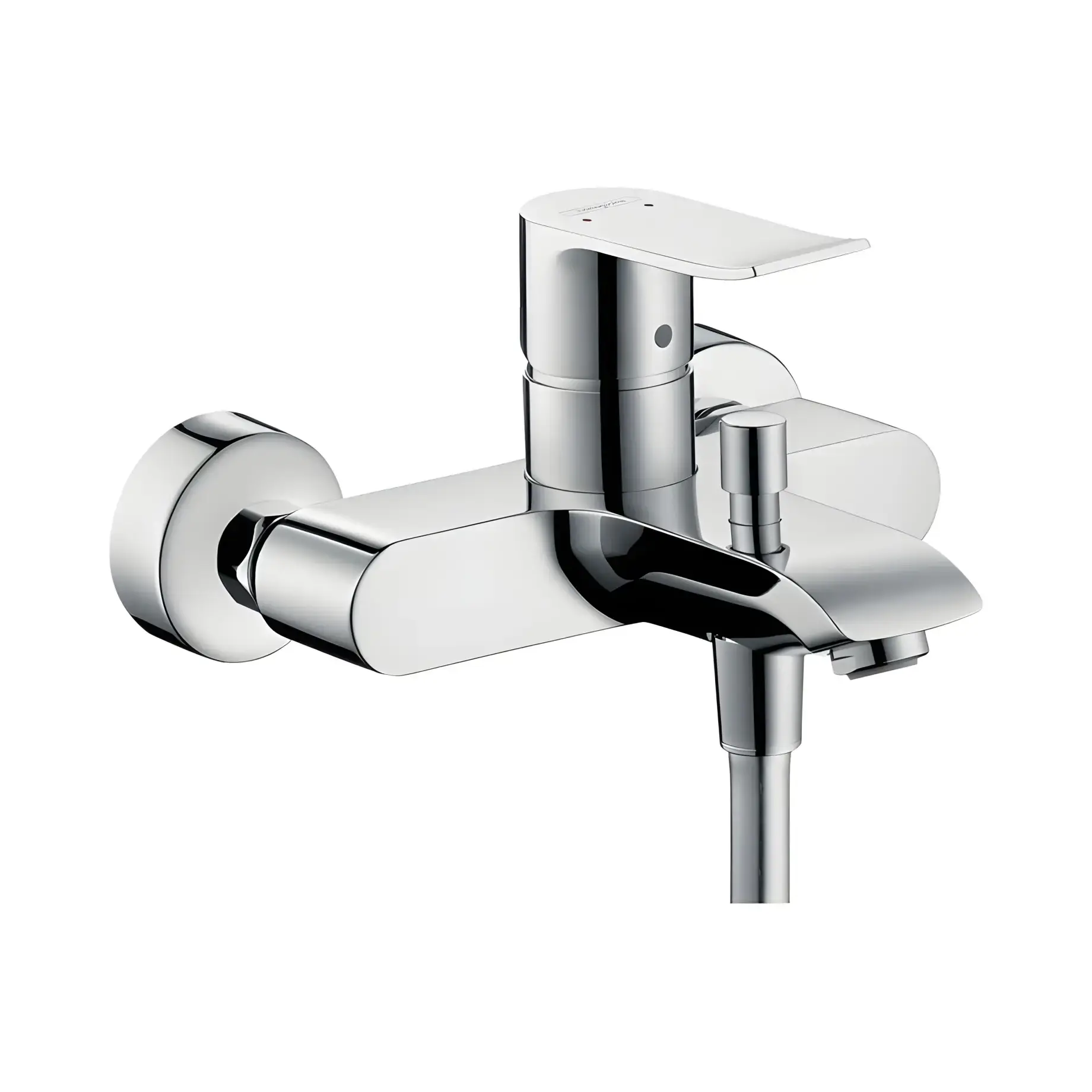 Змішувач для ванни Metris Hansgrohe 31480000 — вид на білому тлі