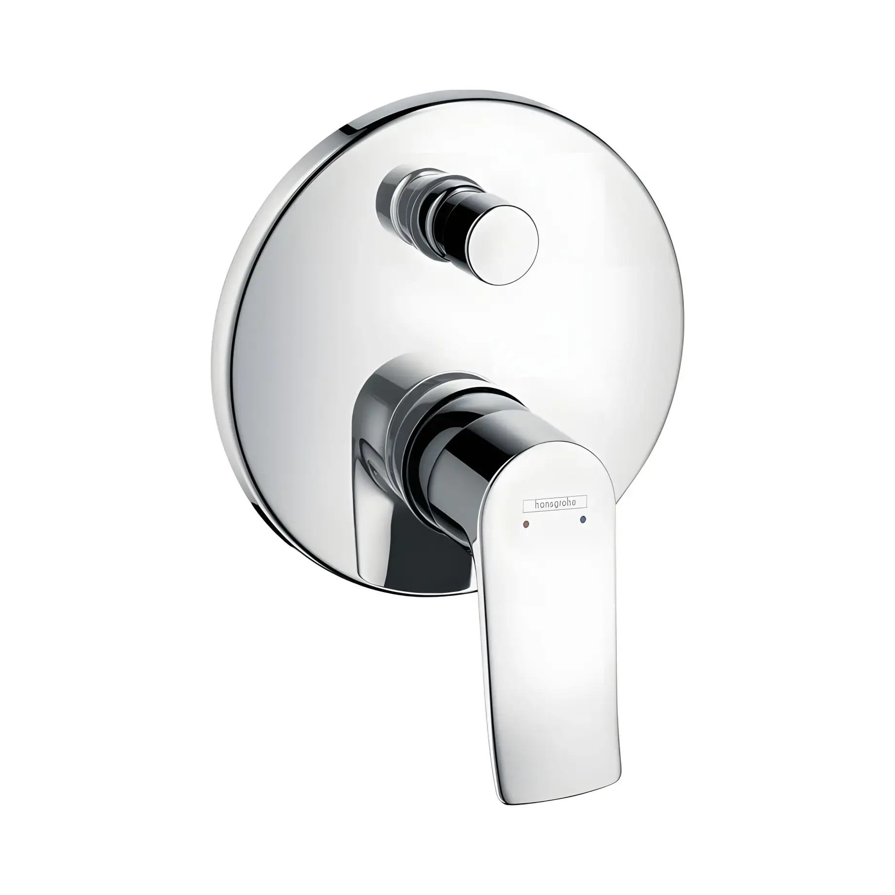 Змішувач для ванни та душу Metris Hansgrohe 31493000 — вид на білому тлі