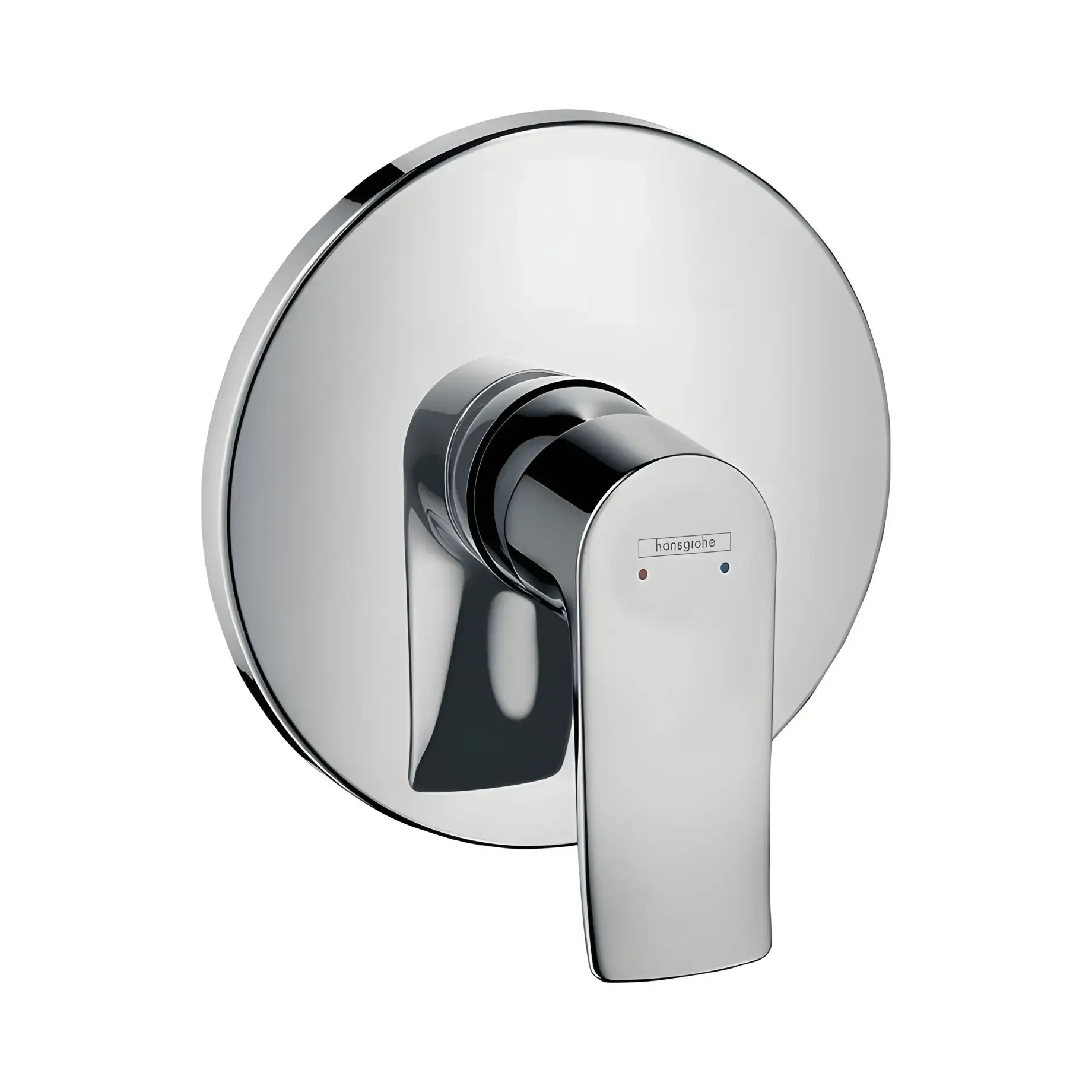 Змішувач для душу Metris HighFlow Hansgrohe 31652000 — вид на білому тлі