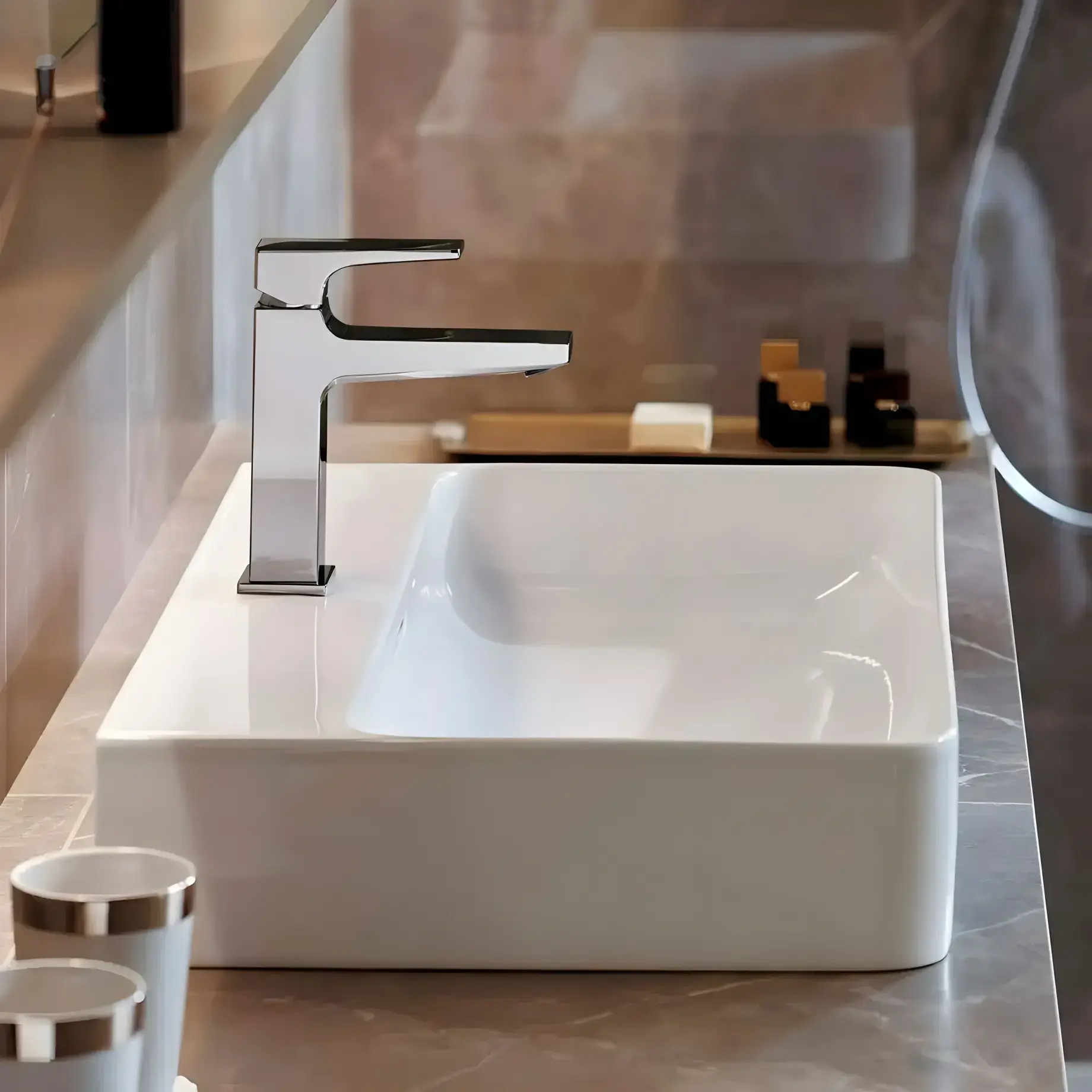 Змішувач для раковини Metropol Hansgrohe 32507000 Chrome — вид спереду