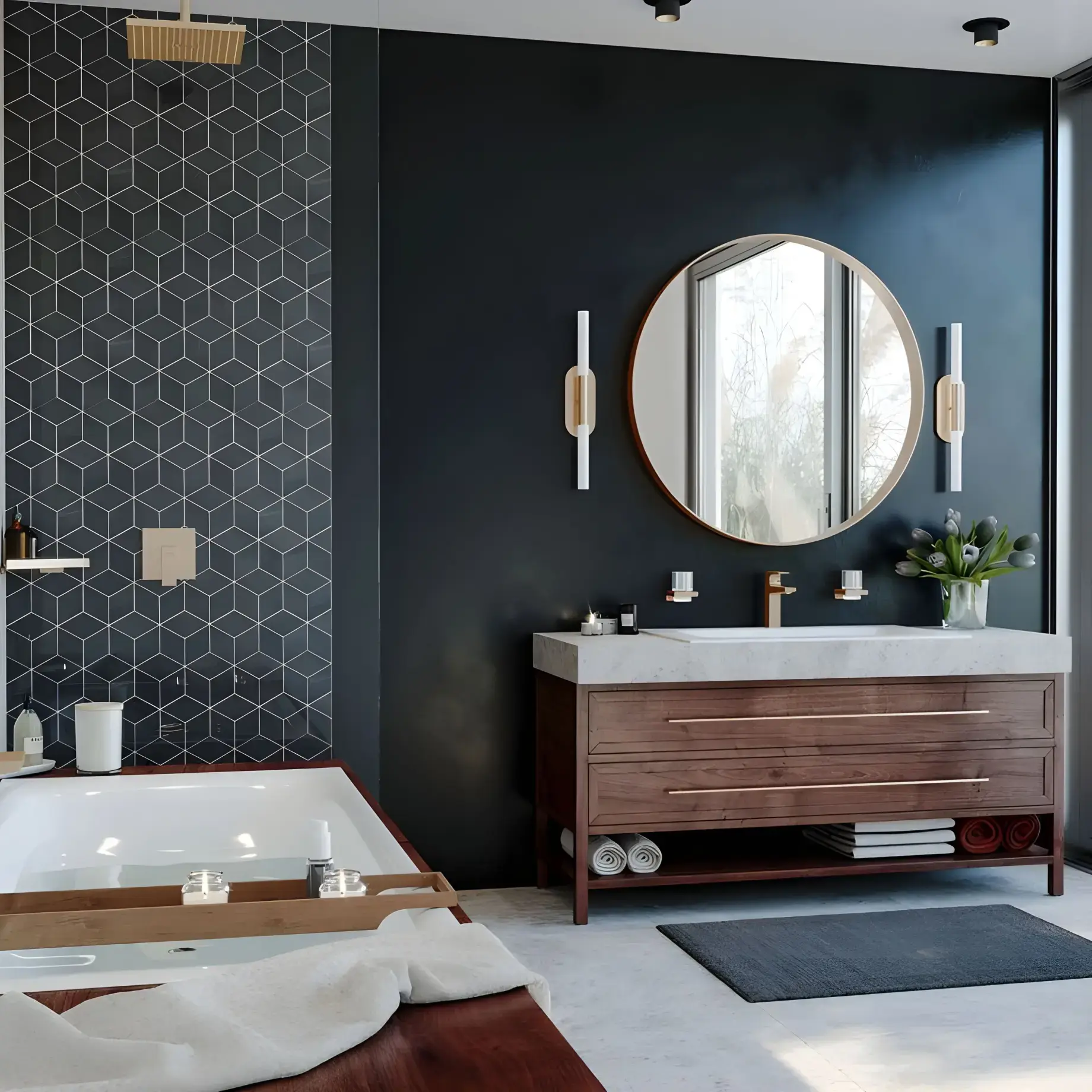 Змішувач для раковини Metropol Hansgrohe 32507140 Brushed Bronze — вид всередину