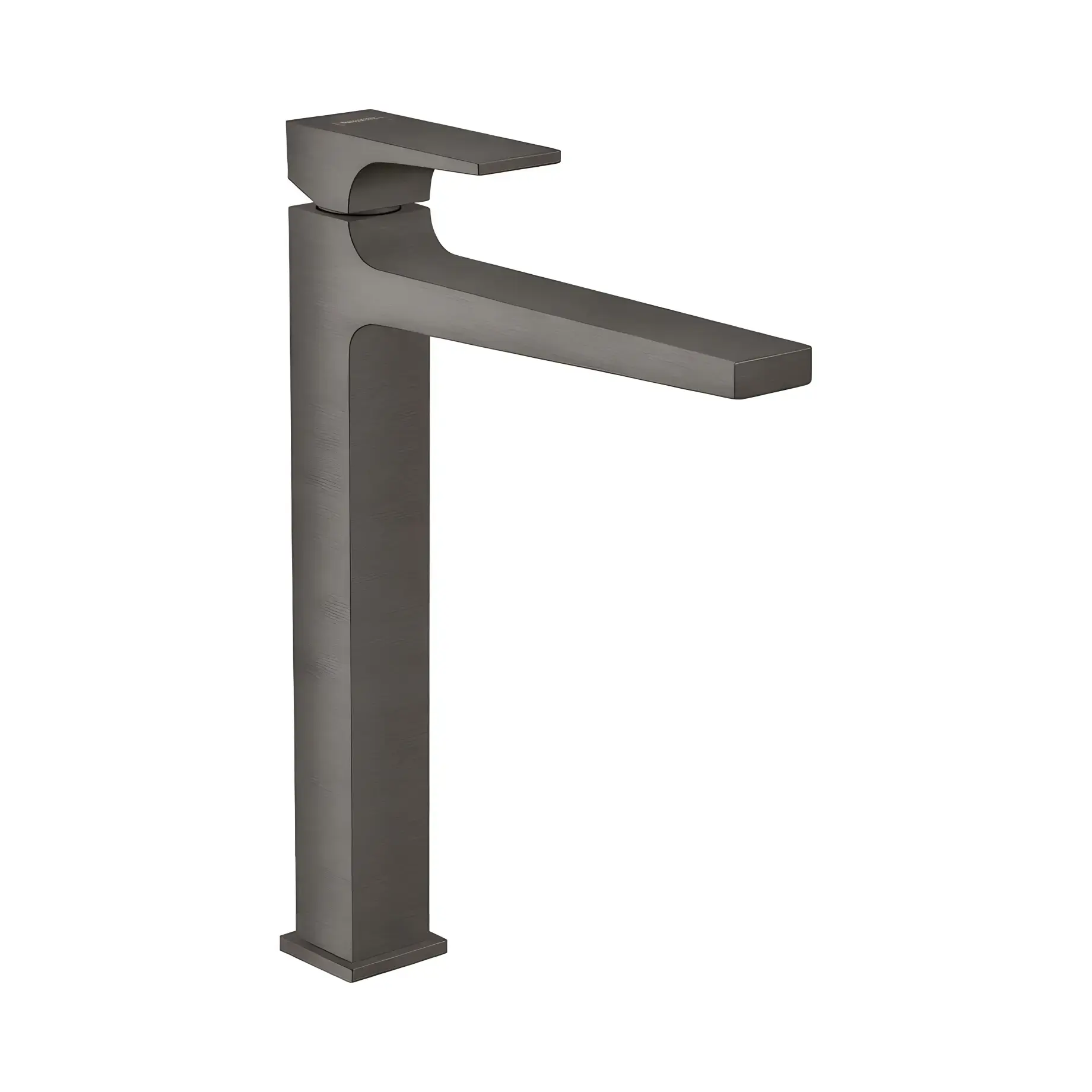 Змішувач для раковини Metropol Hansgrohe 32512340 Brushed Black Chrome — вид на білому тлі