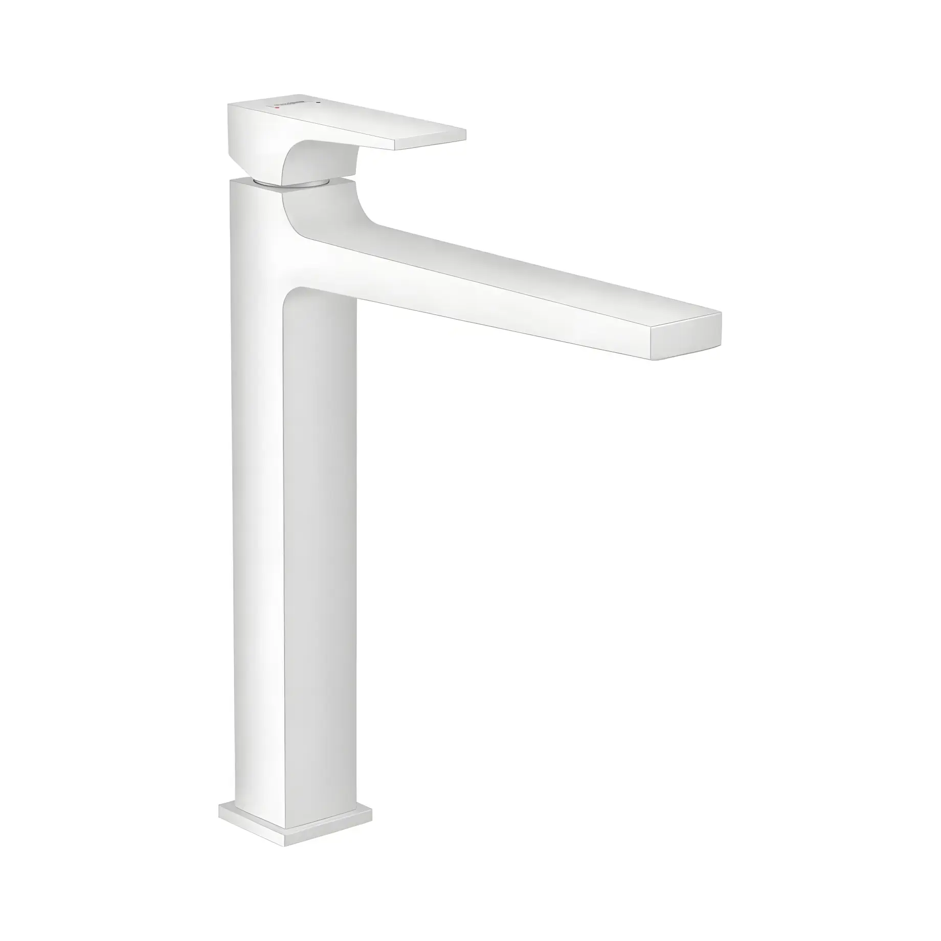 Змішувач для раковини Metropol Hansgrohe 32512700 White Matt — вид на білому тлі