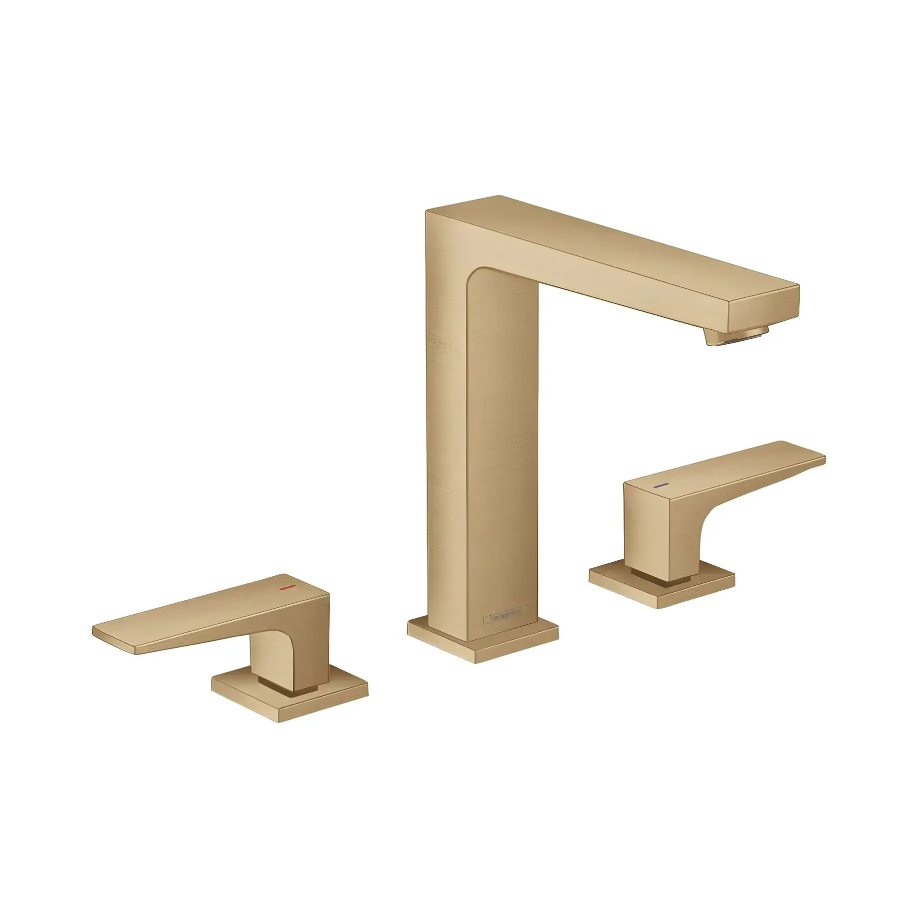 Змішувач для раковини Metropol Hansgrohe 32515140 Brushed Bronze — вид на білому тлі