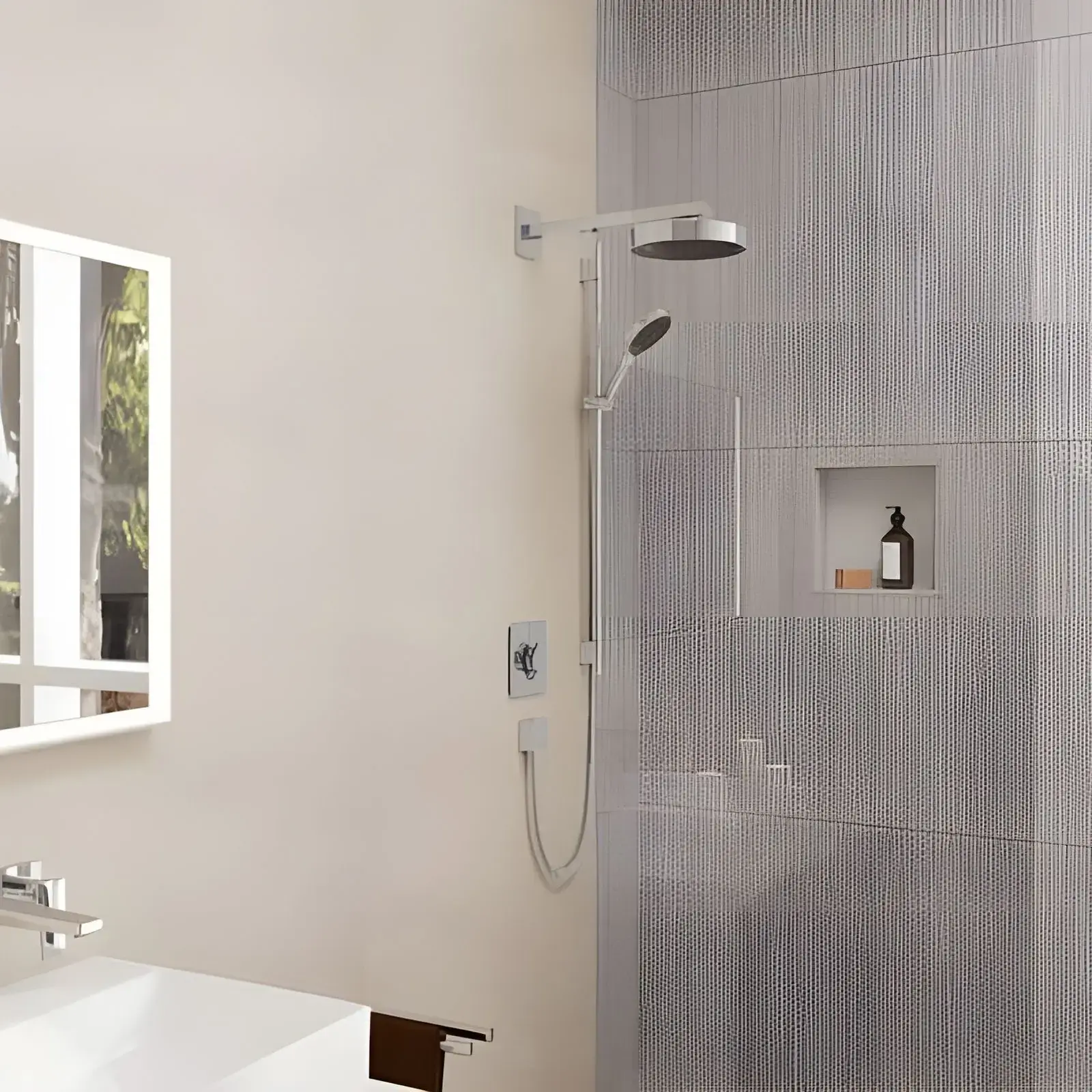 Змішувач для раковини Metropol Hansgrohe 32526000 Chrome — вид згори