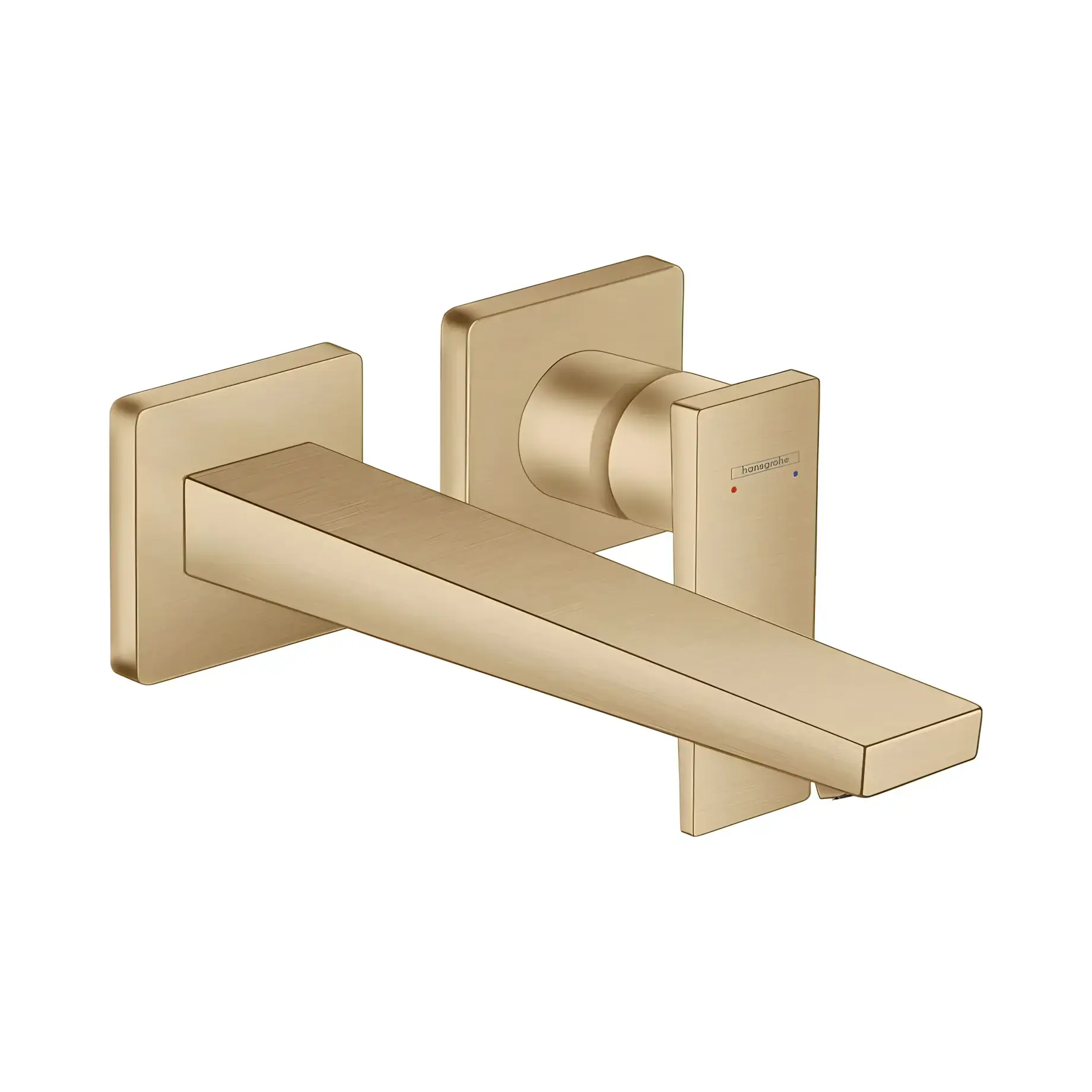 Змішувач для раковини Metropol Hansgrohe 32526140 Brushed Bronze — вид на білому тлі