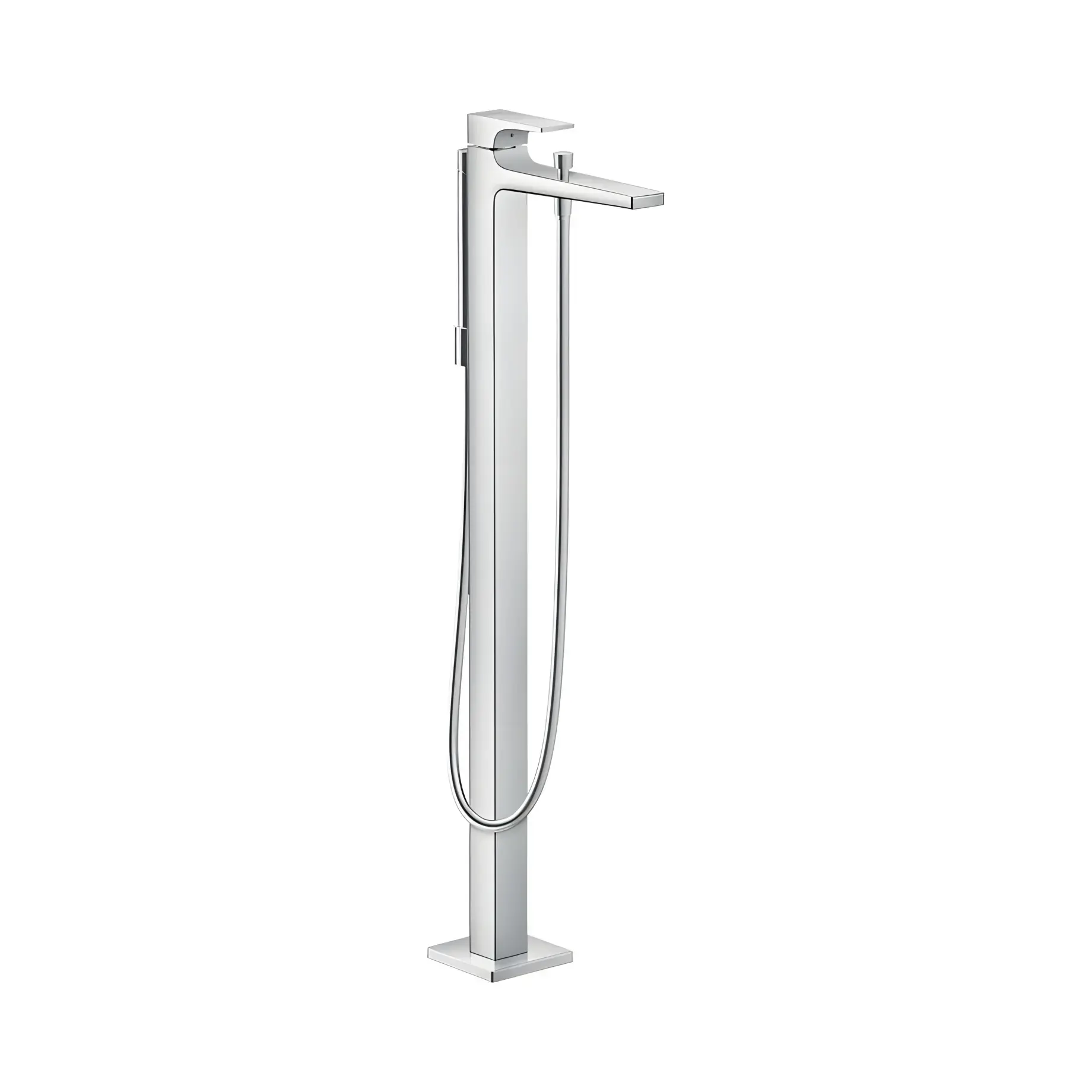 Змішувач для ванни Metropol Hansgrohe 32532000 Chrome — вид на білому тлі