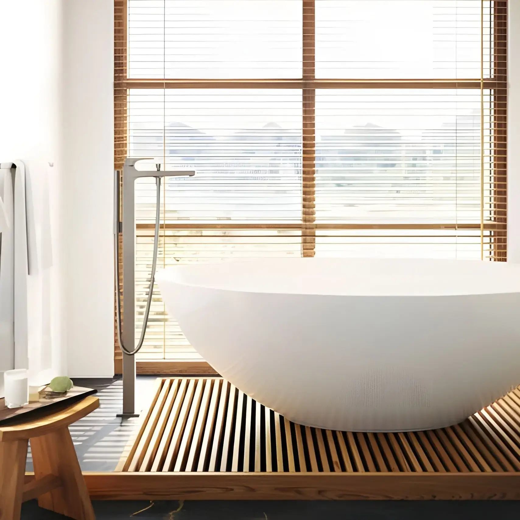 Змішувач для ванни Metropol Hansgrohe 32532000 Chrome — бічний ракурс