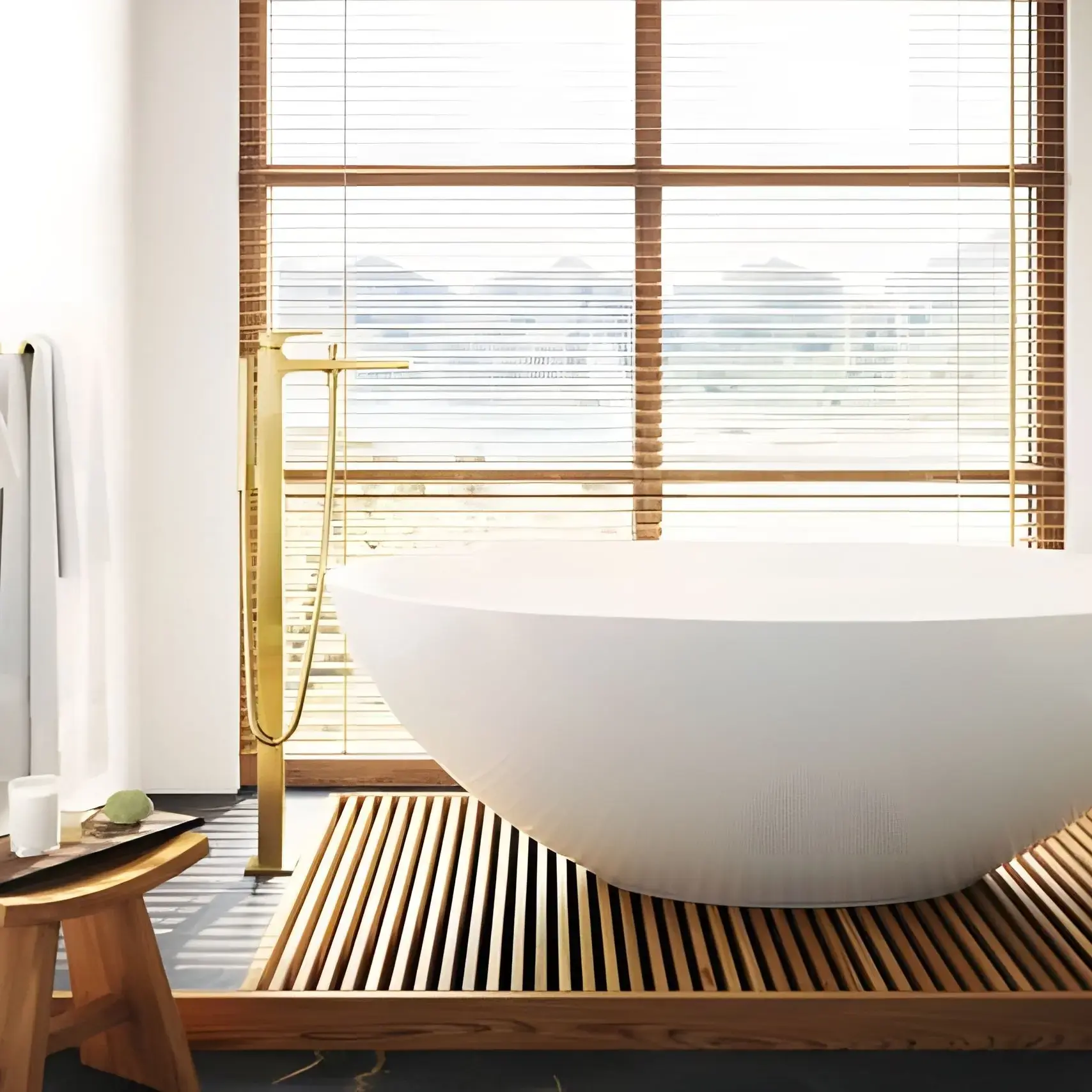 Змішувач для ванни Metropol Hansgrohe 32532990 Polished Gold Optic — вид спереду