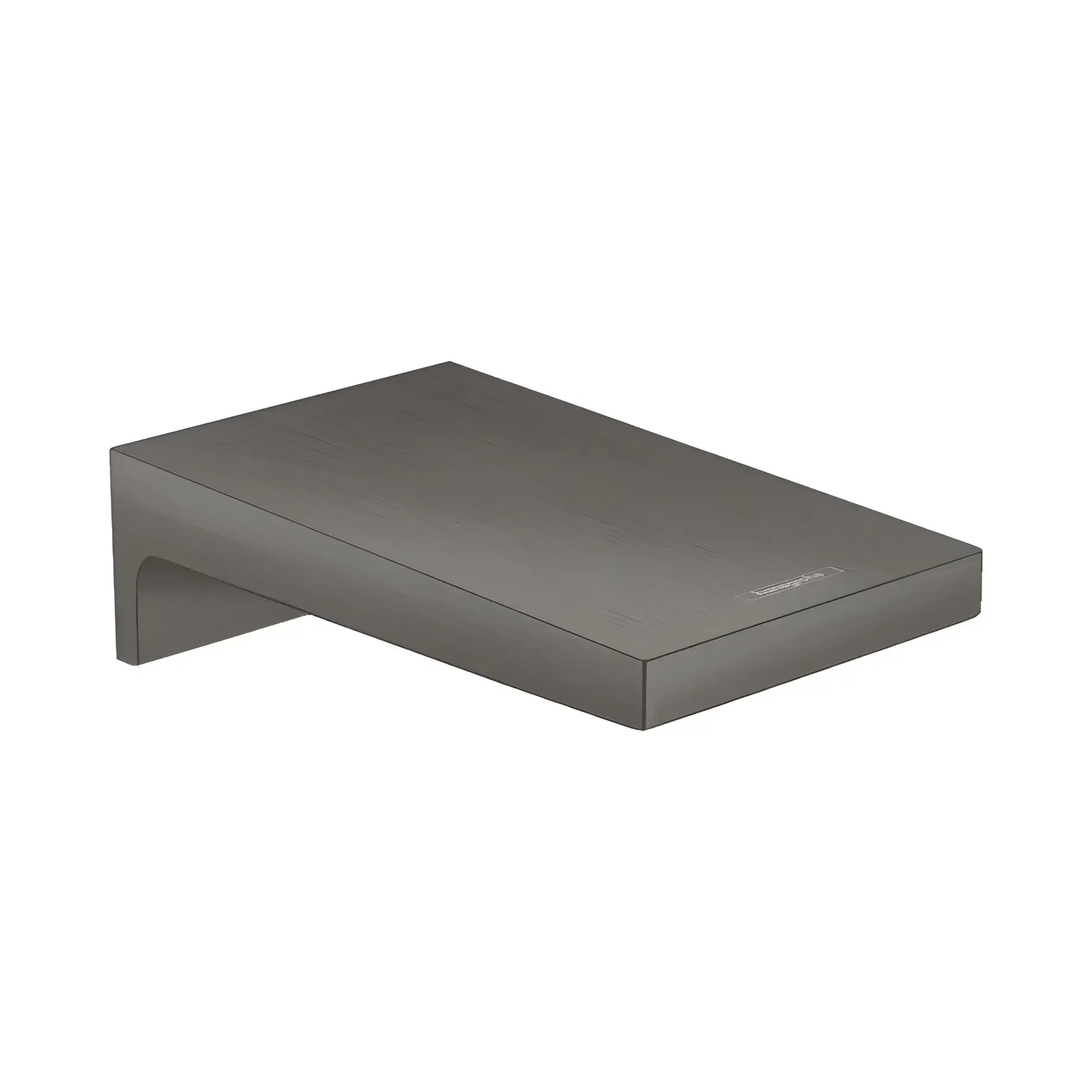 Вилив Metropol Hansgrohe 32543340 Brushed Black Chrome — вид на білому тлі