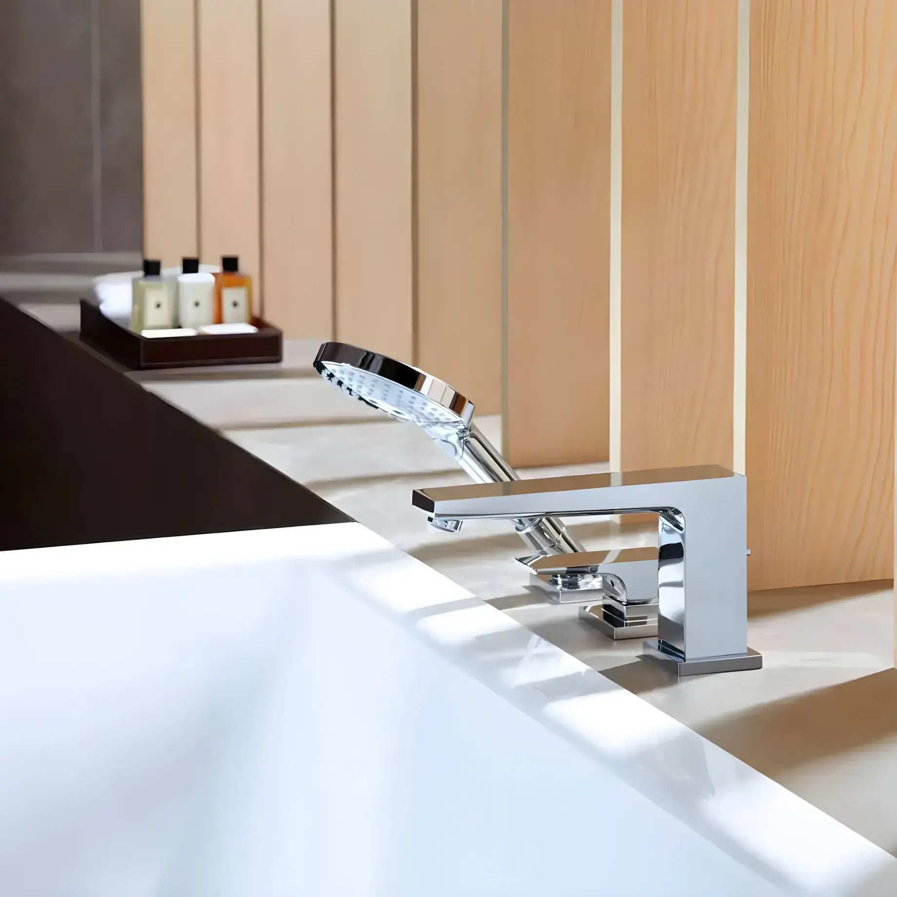 Змішувач для ванни Metropol Hansgrohe 32551000 — вид спереду