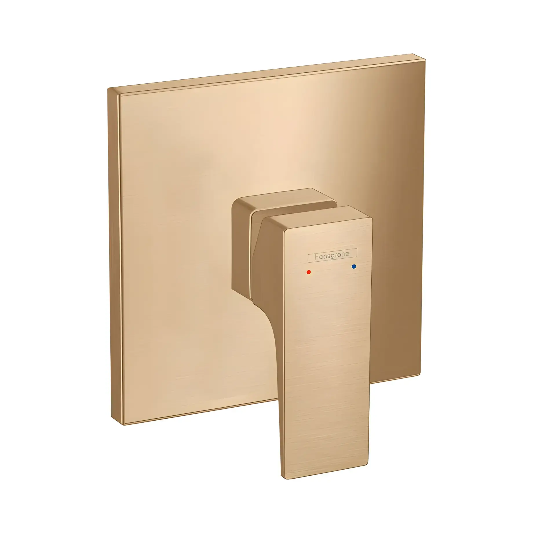 Змішувач для душу Metropol Hansgrohe 32565140 Brushed Bronze — вид на білому тлі
