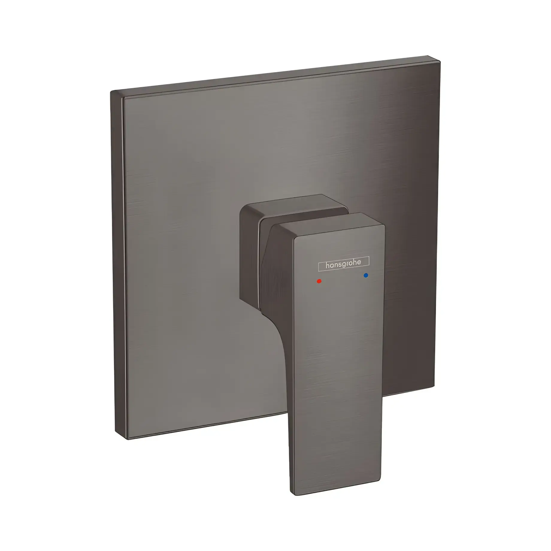 Змішувач для душу Metropol Hansgrohe 32565340 Brushed Black Chrome — вид на білому тлі