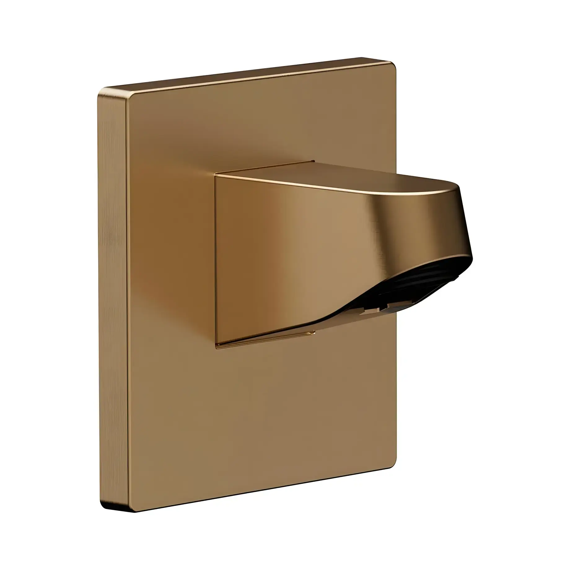 Кронштейн для верхнього душу Pulsify Hansgrohe 24139140 Brushed Bronze — вид на білому тлі