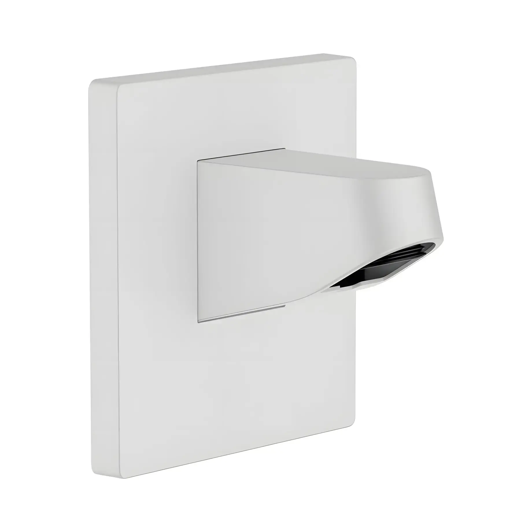 Кронштейн для верхнього душу Pulsify Hansgrohe 24139700 White Matt — вид на білому тлі