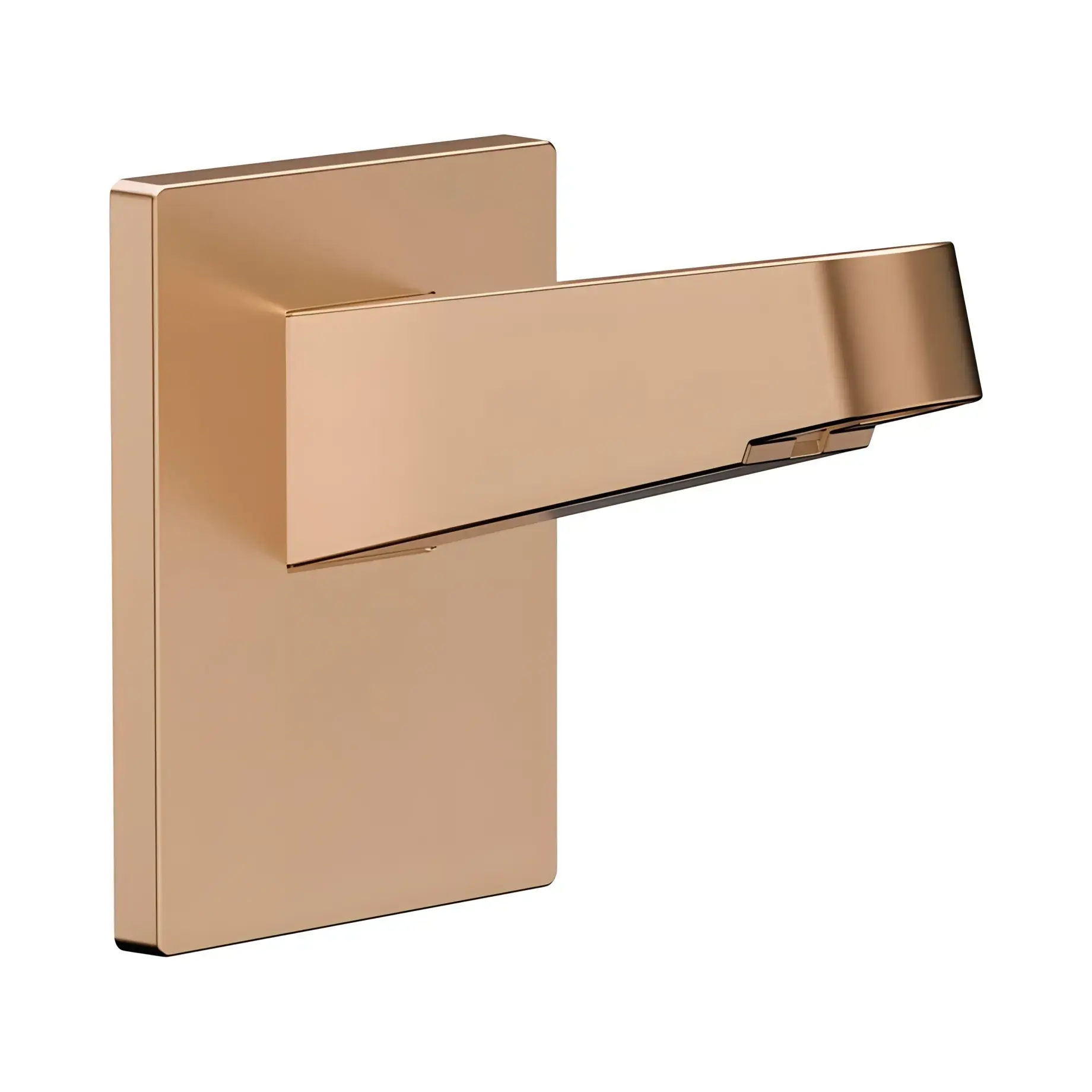 Кронштейн для верхнього душу Pulsify Hansgrohe 24149140 Brushed Bronze — вид на білому тлі