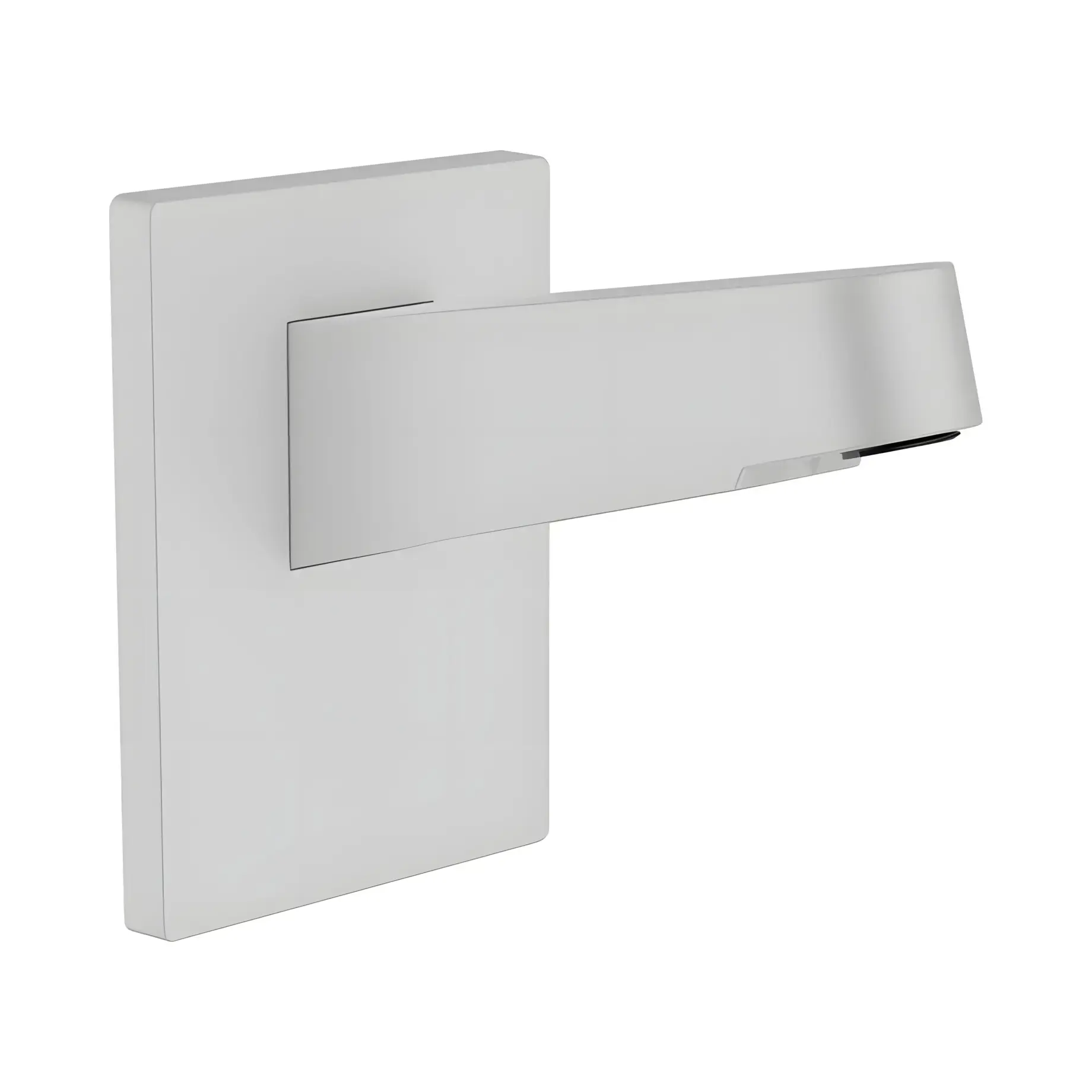 Кронштейн для верхнього душу Pulsify Hansgrohe 24149700 White Matt — вид на білому тлі