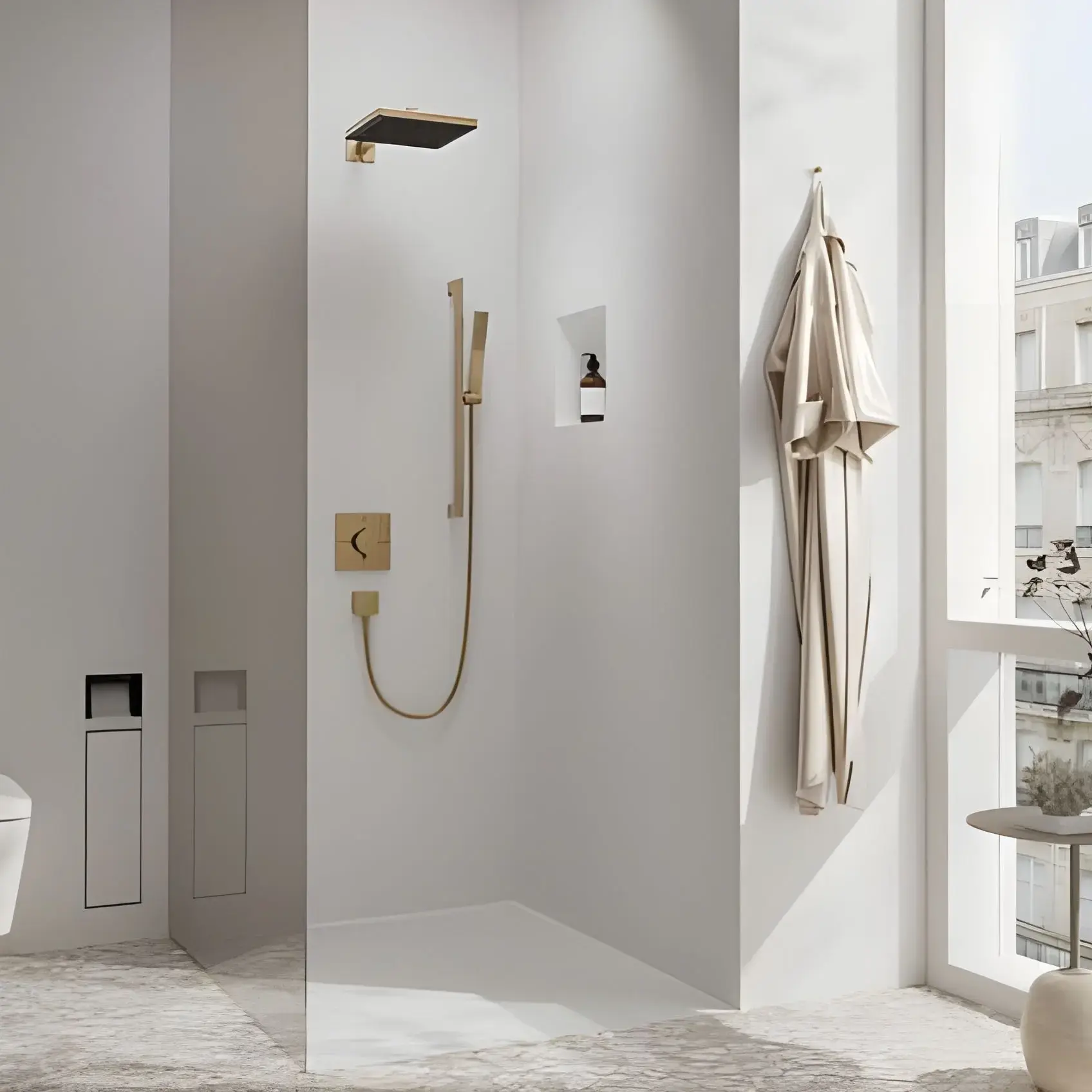 Ручной душ 1jet Pulsify E Hansgrohe 24320140 — вид сверху