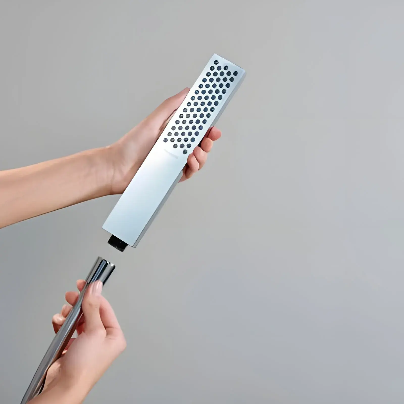 Ручний душ 1jet Pulsify E Hansgrohe 24321000 Chrome — бічний ракурс