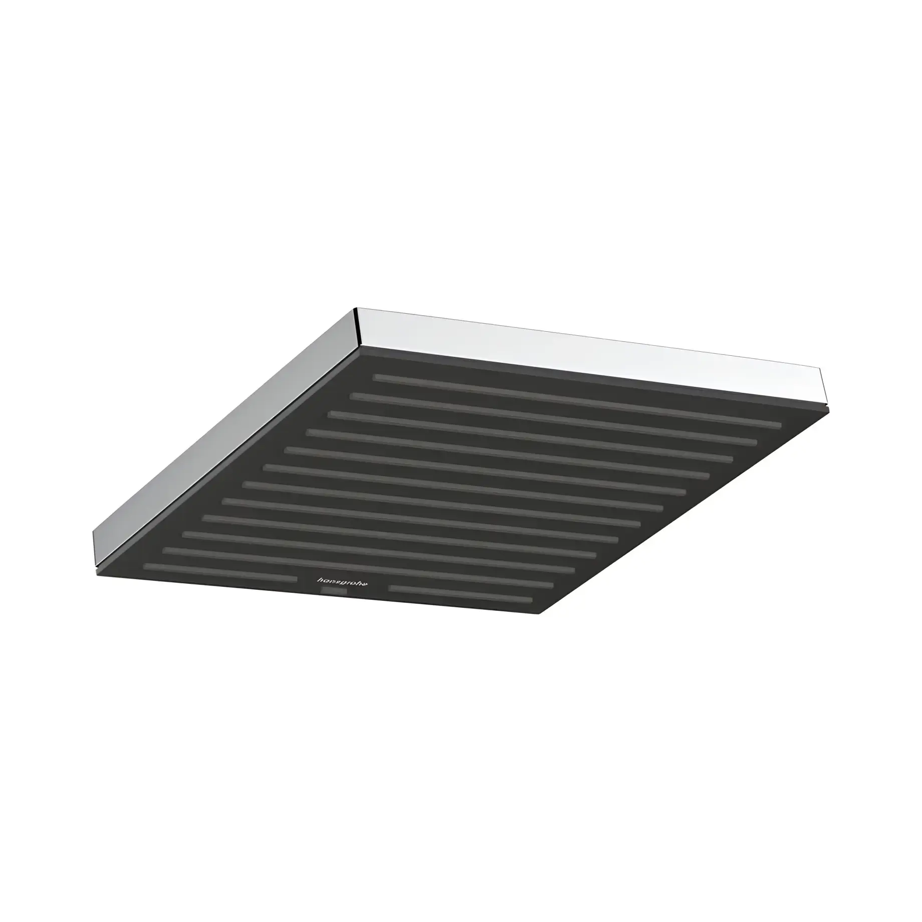 Верхній душ 1jet Pulsify E Hansgrohe 24333000 Chrome — вид на білому тлі