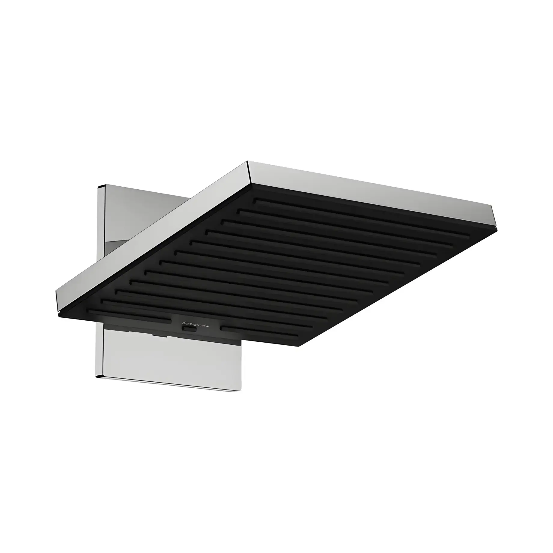 Верхній душ 2jet Pulsify E Hansgrohe 24350000 Chrome — вид на білому тлі