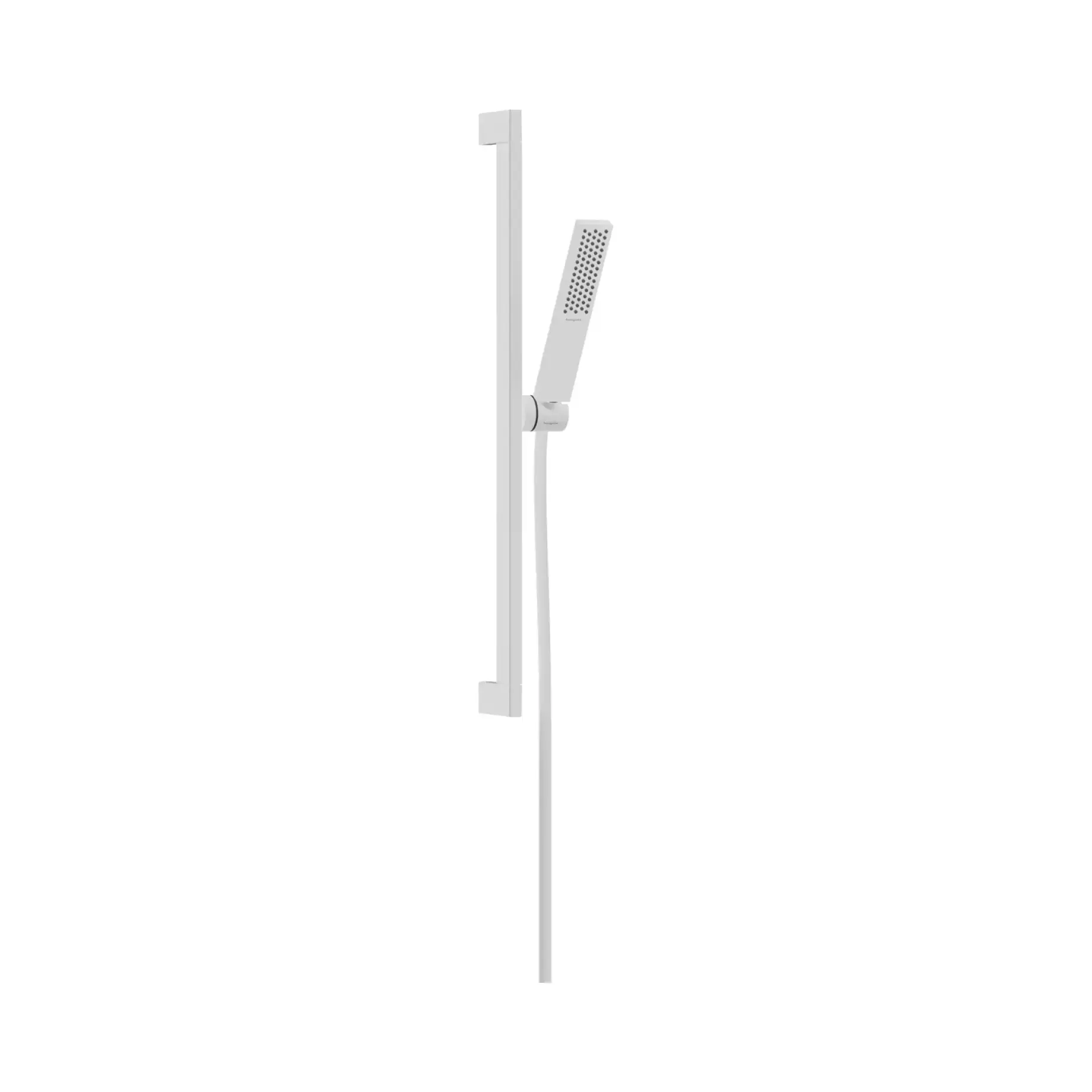 Душовий гарнітур 1jet Pulsify E EcoSmart Hansgrohe 24370700 White Matt — вид на білому тлі