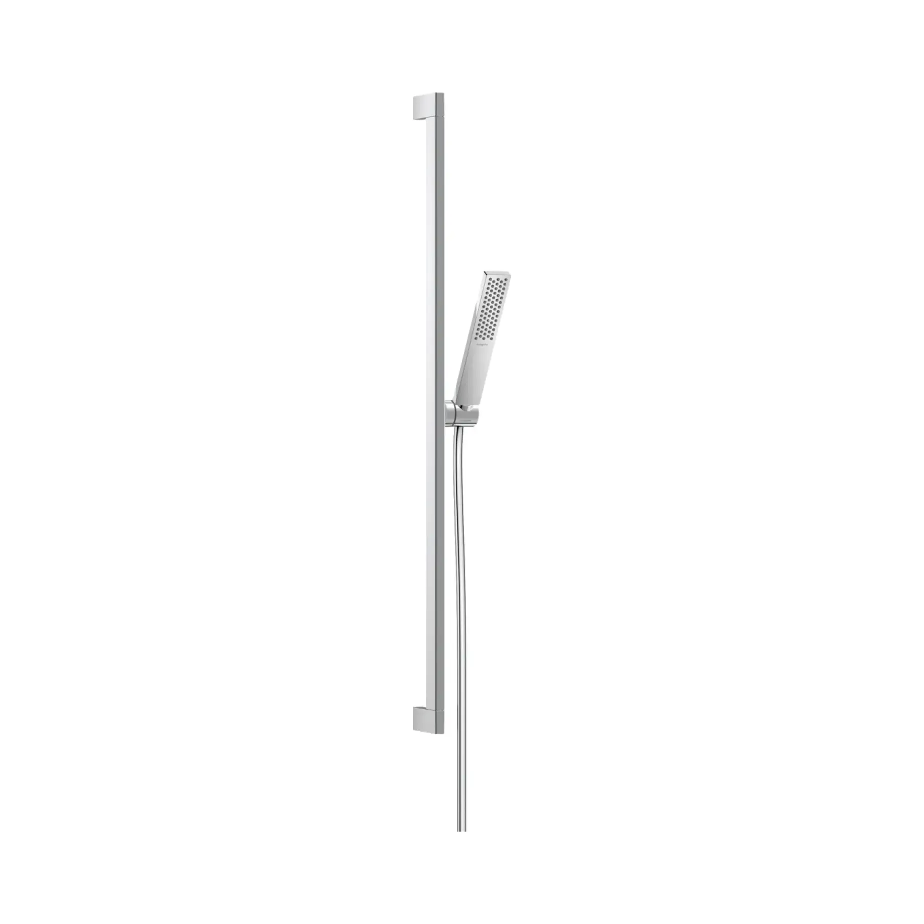 Душовий гарнітур 1jet Pulsify E Hansgrohe 24381000 Chrome — вид на білому тлі