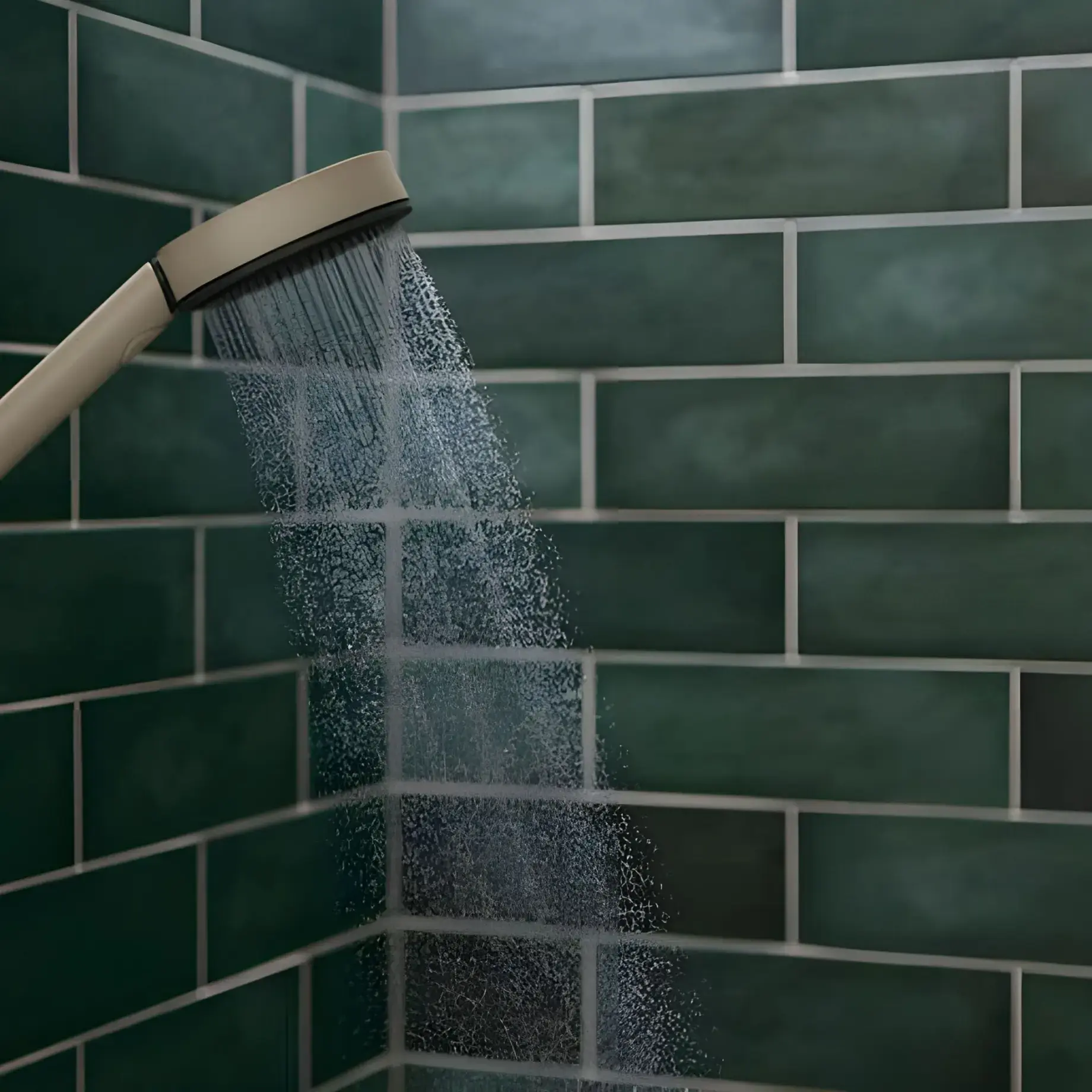 Ручний душ 3jet Pulsify Planet Edition Hansgrohe 26077210 — у встановленому вигляді