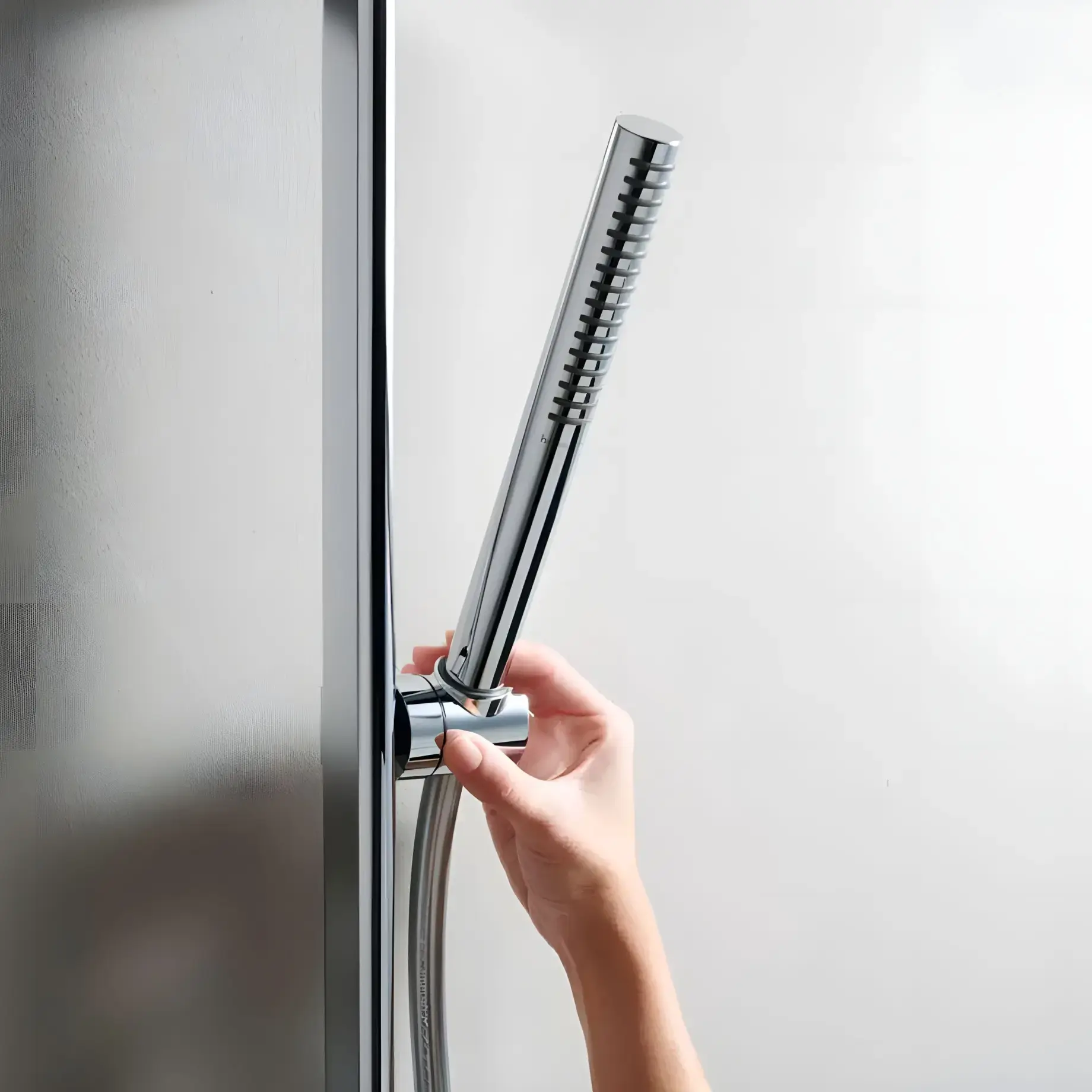 Ручний душ 1jet Pulsify S Hansgrohe 24125000 Chrome — вид згори