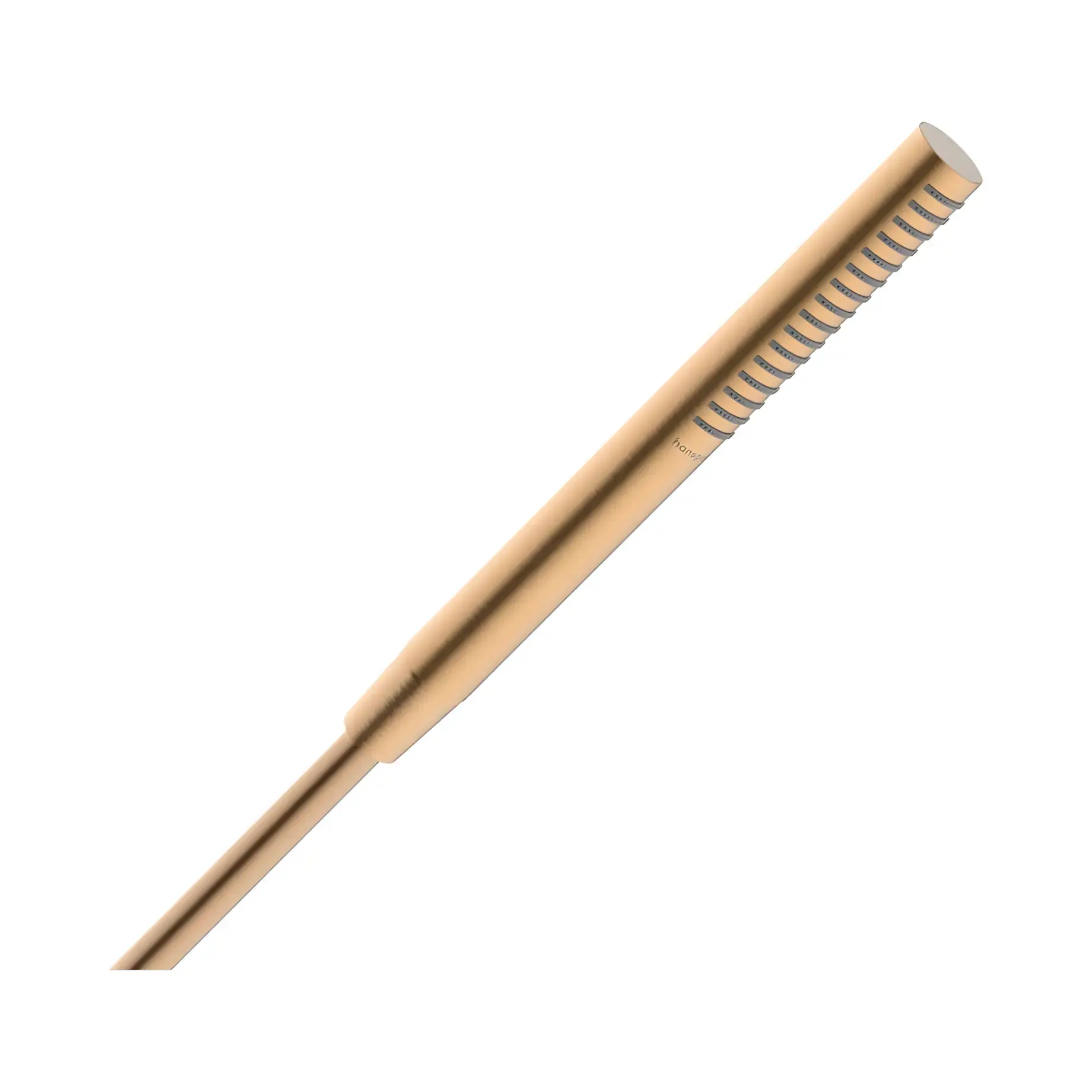 Ручний душ 1jet Pulsify S Hansgrohe 24125140 Brushed Bronze — вид на білому тлі