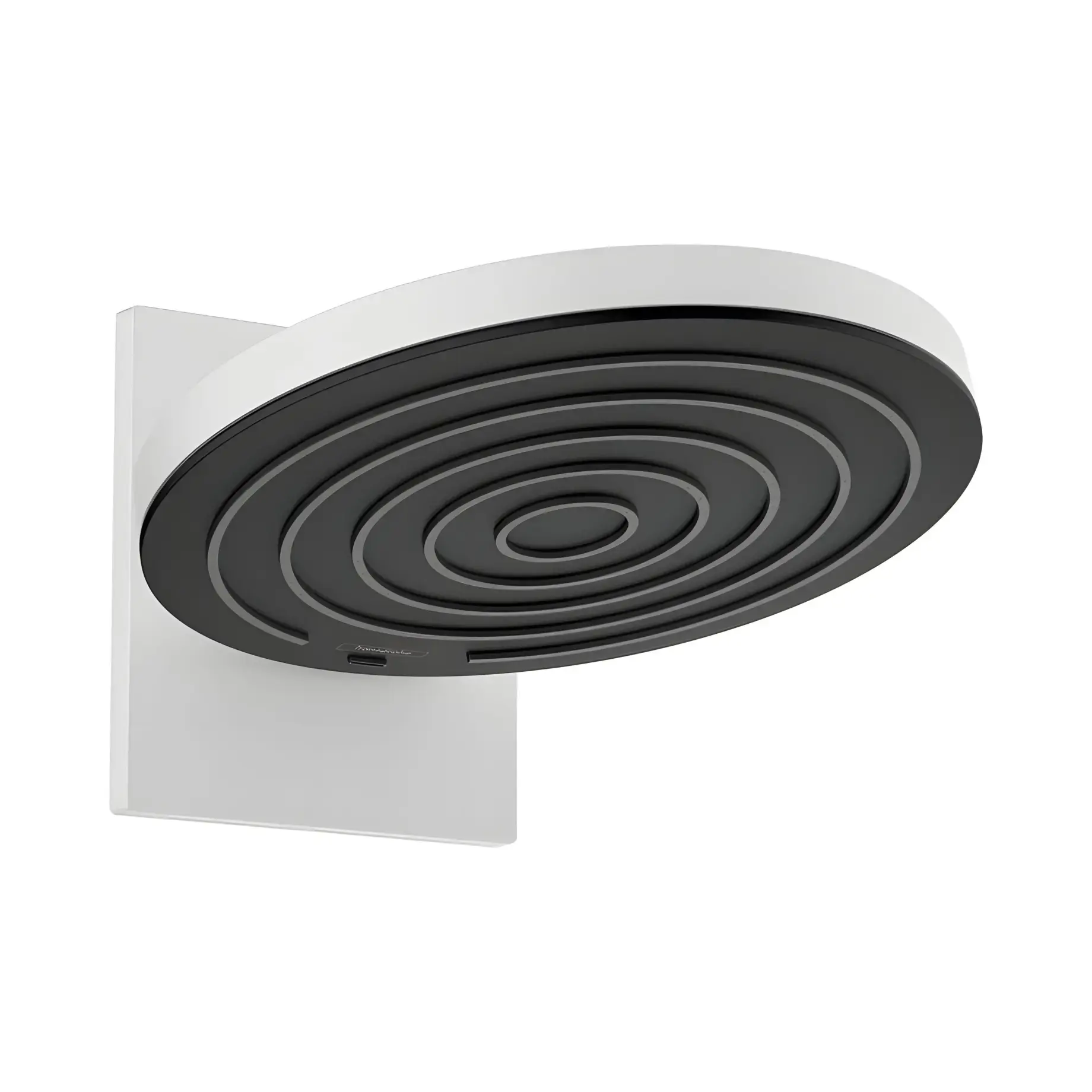 Верхній душ 2jet Pulsify S Hansgrohe 24151700 White Matt — вид на білому тлі