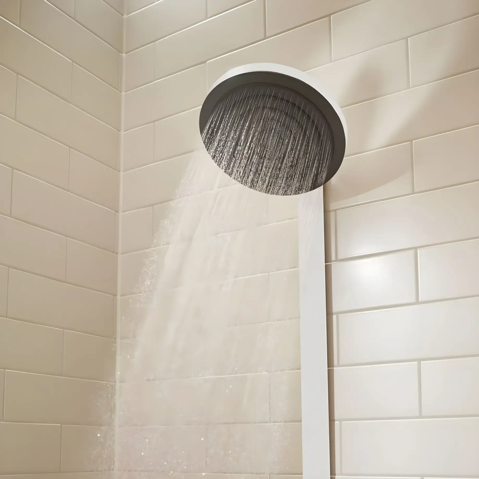 Душова система з термостатом Pulsify S Hansgrohe 24240700 White Matt — ракурс 3/4