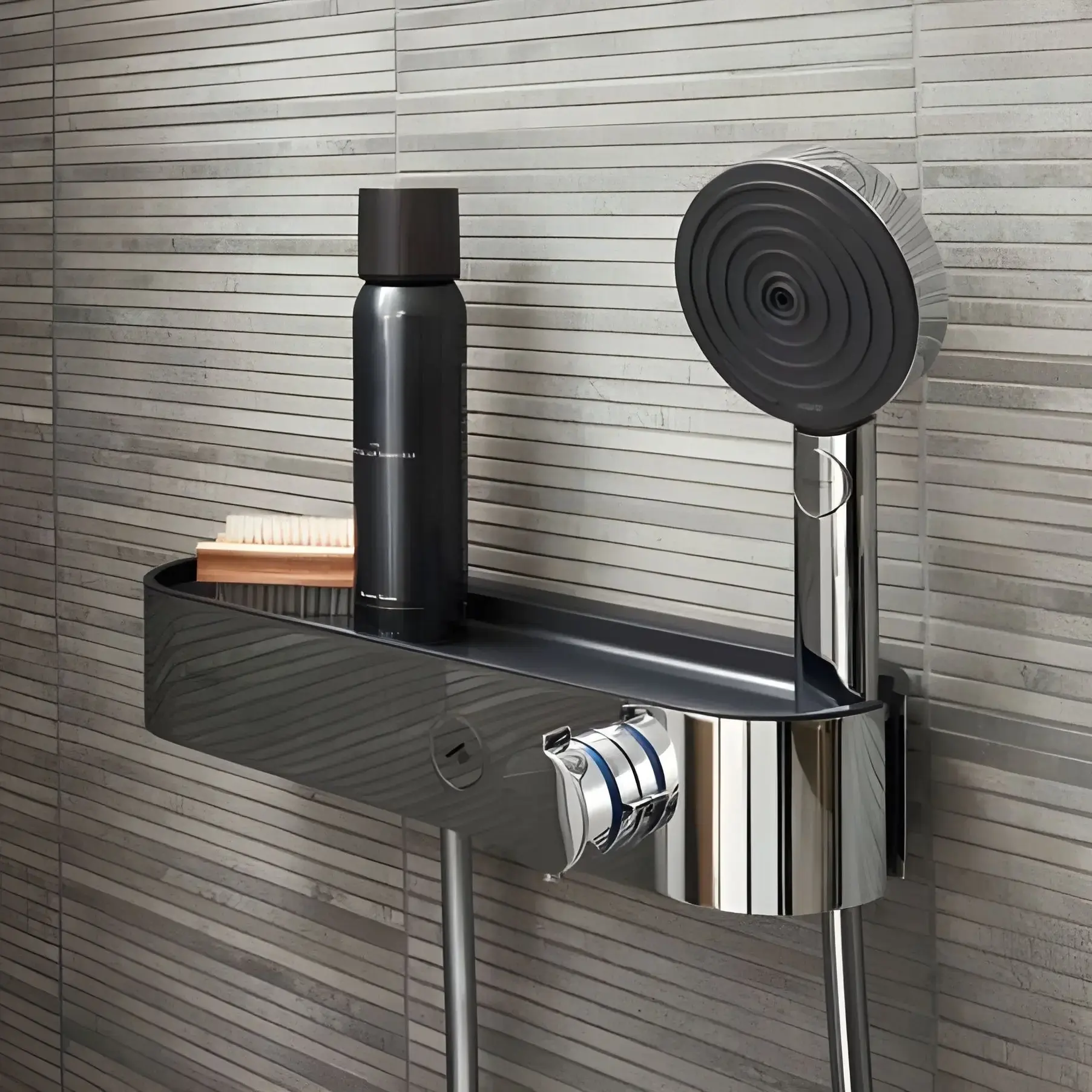 Ручний душ 3jet Pulsify Select S Hansgrohe 24111000 Chrome — вид спереду