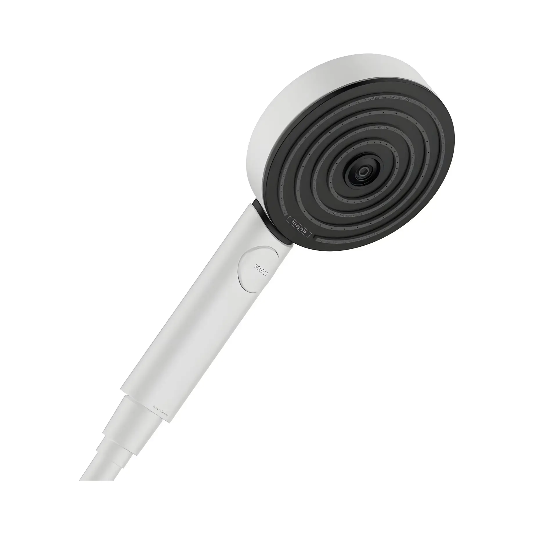 Ручний душ 3jet Pulsify Select S Hansgrohe 24111700 White Matt — вид на білому тлі