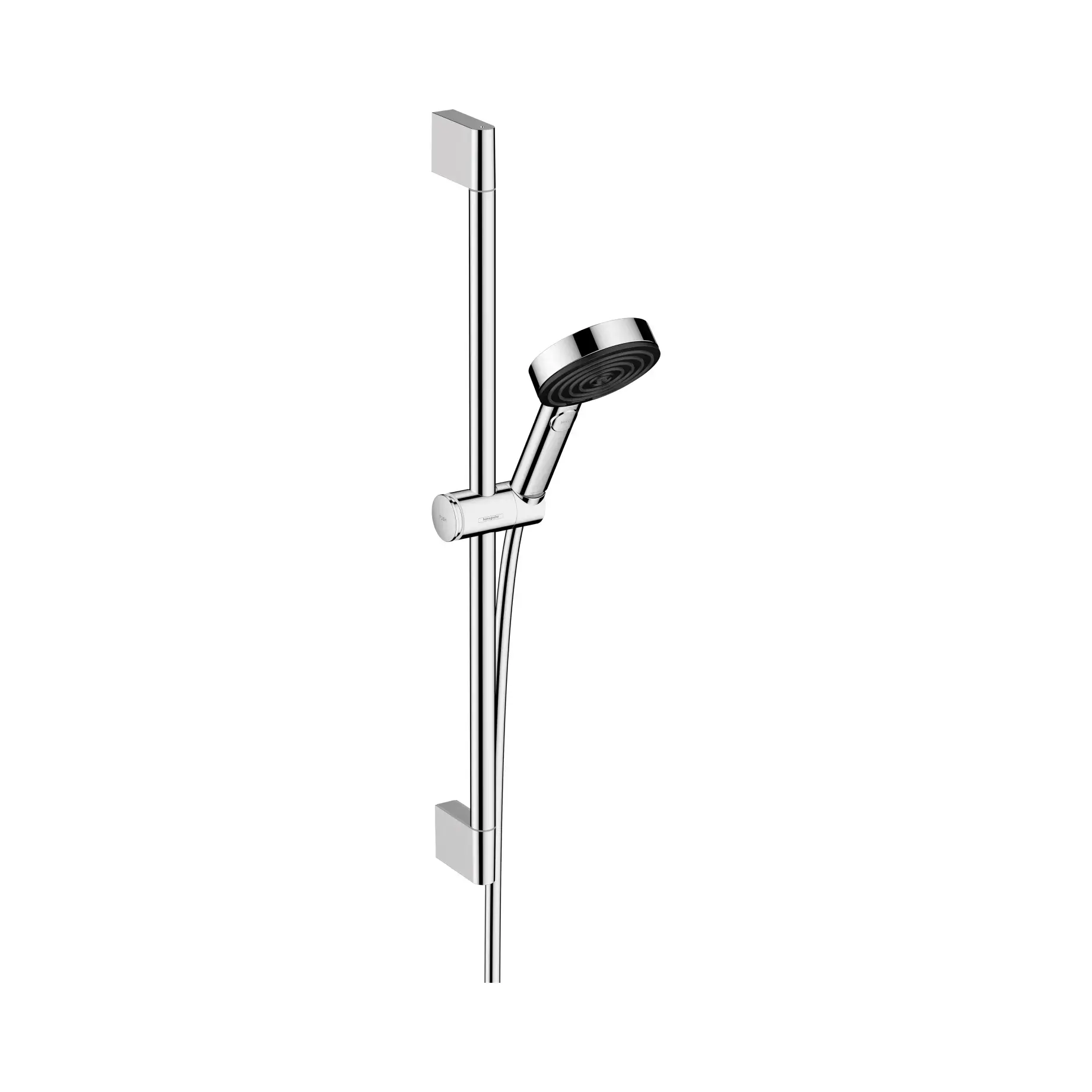 Душовий гарнітур 3jet Pulsify Select S Hansgrohe 24161000 Chrome — вид на білому тлі