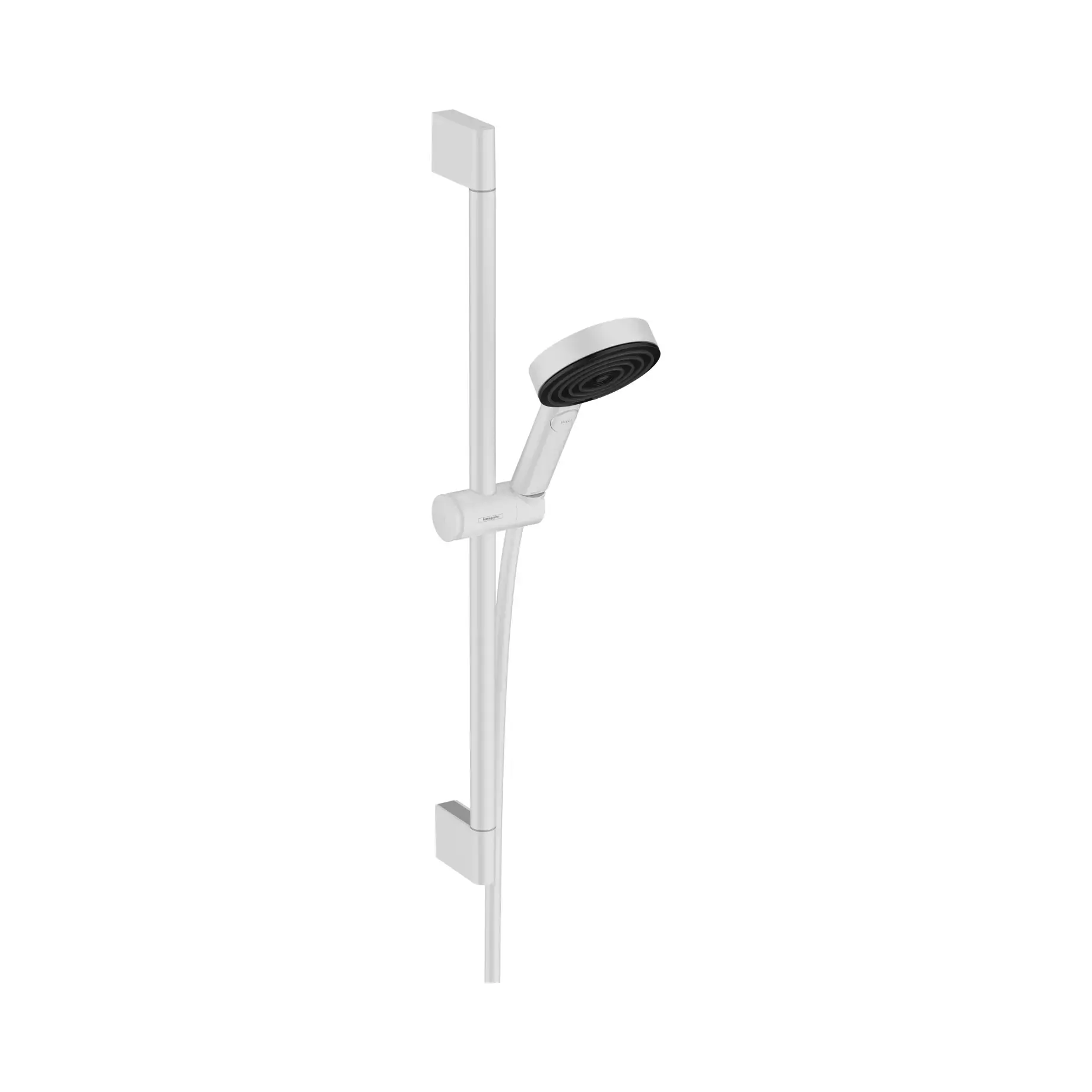 Душовий гарнітур 3jet Pulsify Select S Hansgrohe 24161700 White Matt — вид на білому тлі
